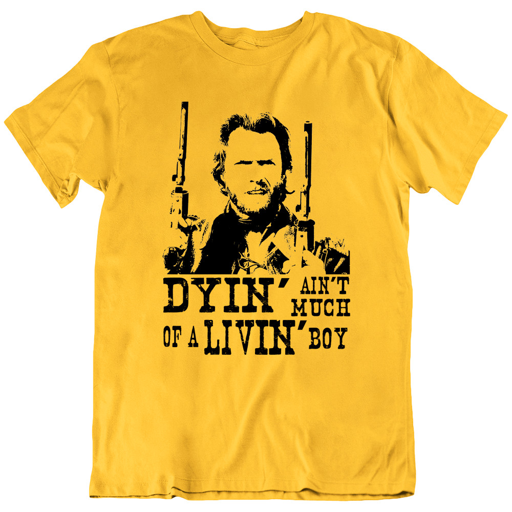 The Outlaw Clint Eastwood Josey Wales Western Retro T Shirt Tee Mens Gift New