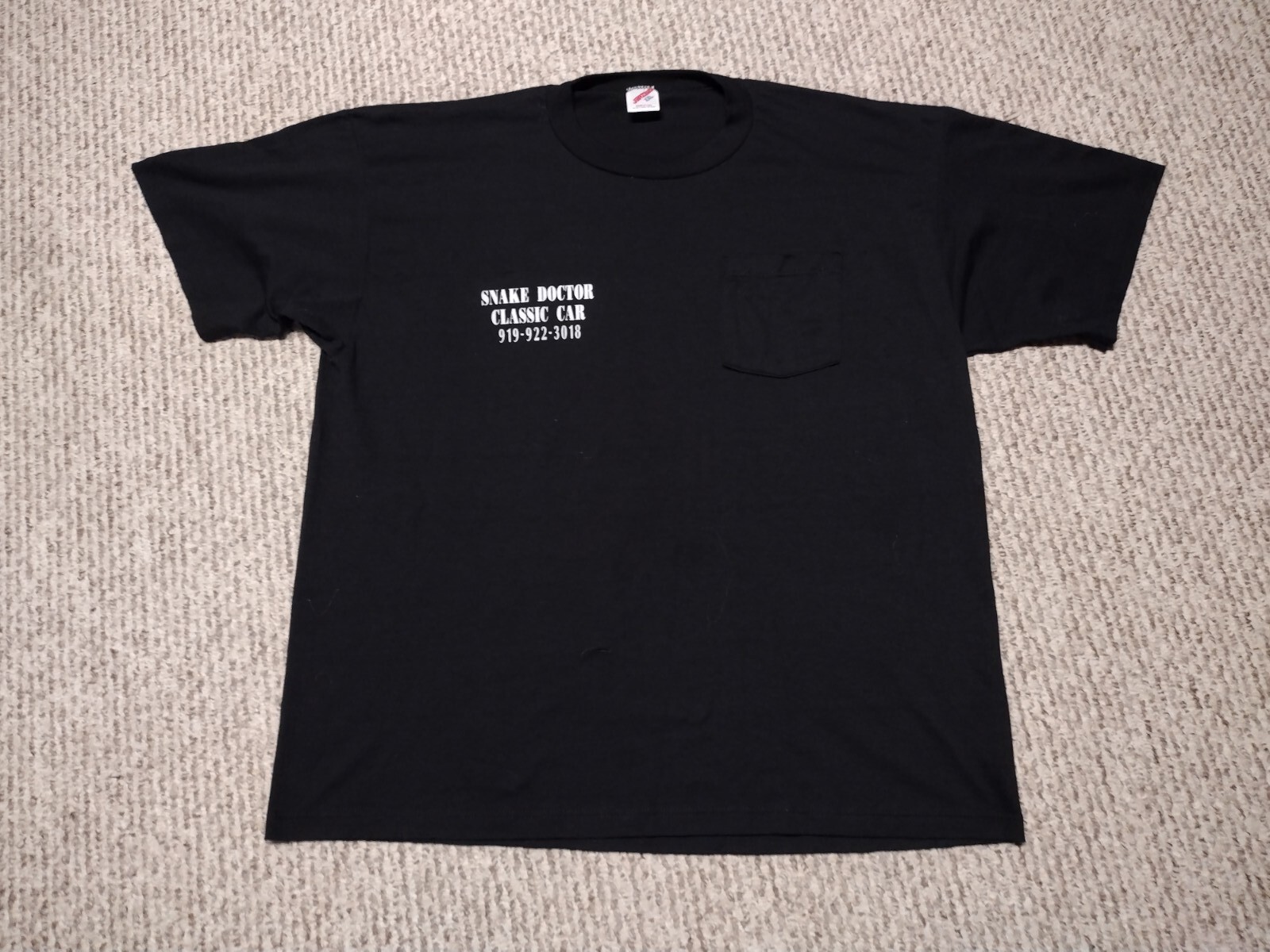 Vintage 80s 90s Bethania Garage King NC Muscle Classic Car Pocket Shirt Auto