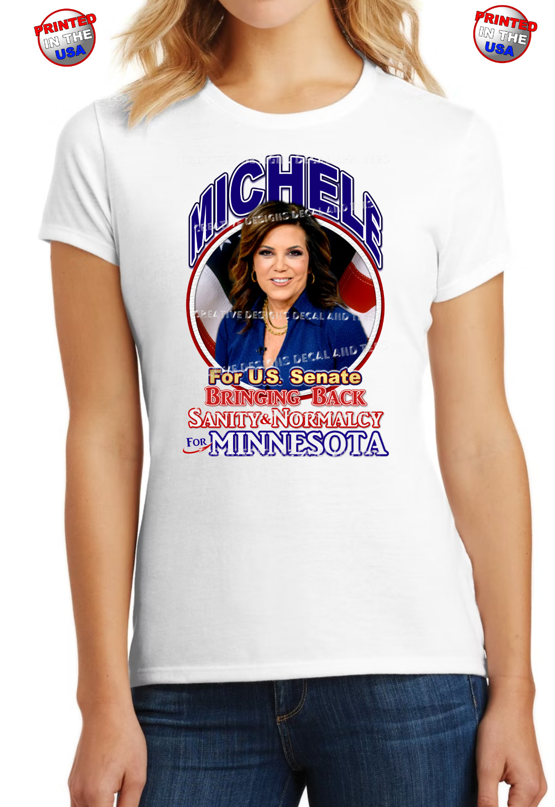 Michele Tafoya Bringing Back Sanity & Normalcy for U.S. Senate Minnesota T-Shirt
