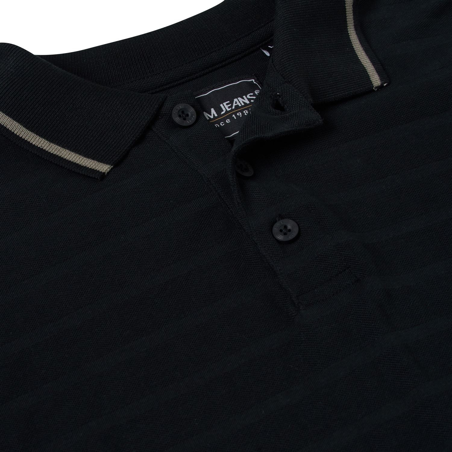 KAM Textured Tipped Polo For Men in 3 Colours, 2XL-8XL