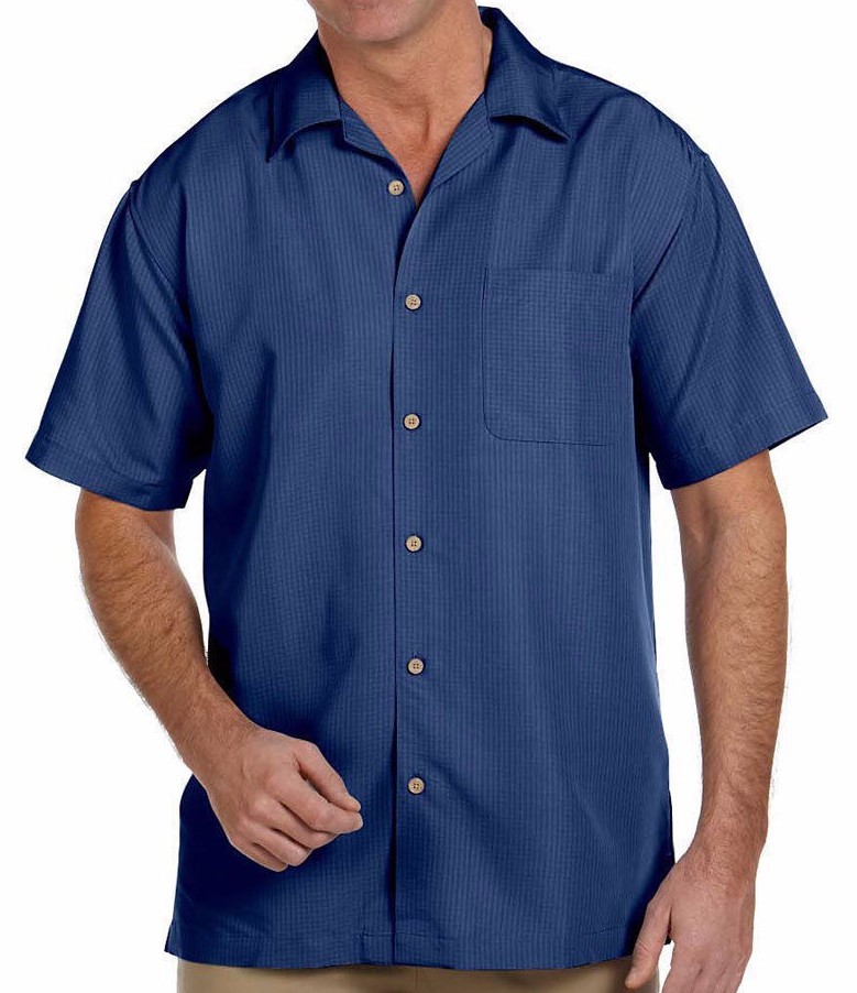 Peaches Pick – “CUBAVERA STYLE” Men’s S-5XL 6XL SHADOWBOX Button Down Camp Shirt