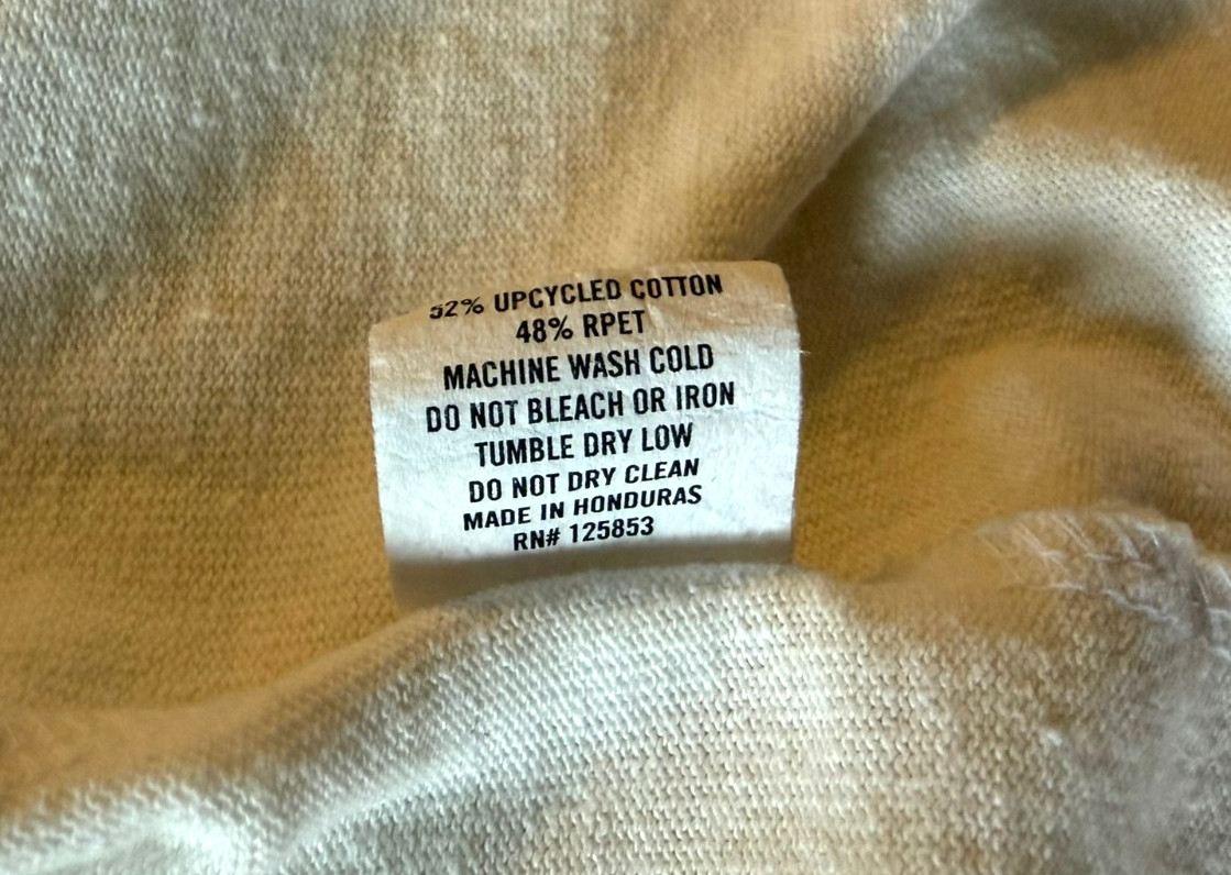 Taylor Stitch Men’s Henley Button Upcycled Long Sleeve T-Shirt – Size 40