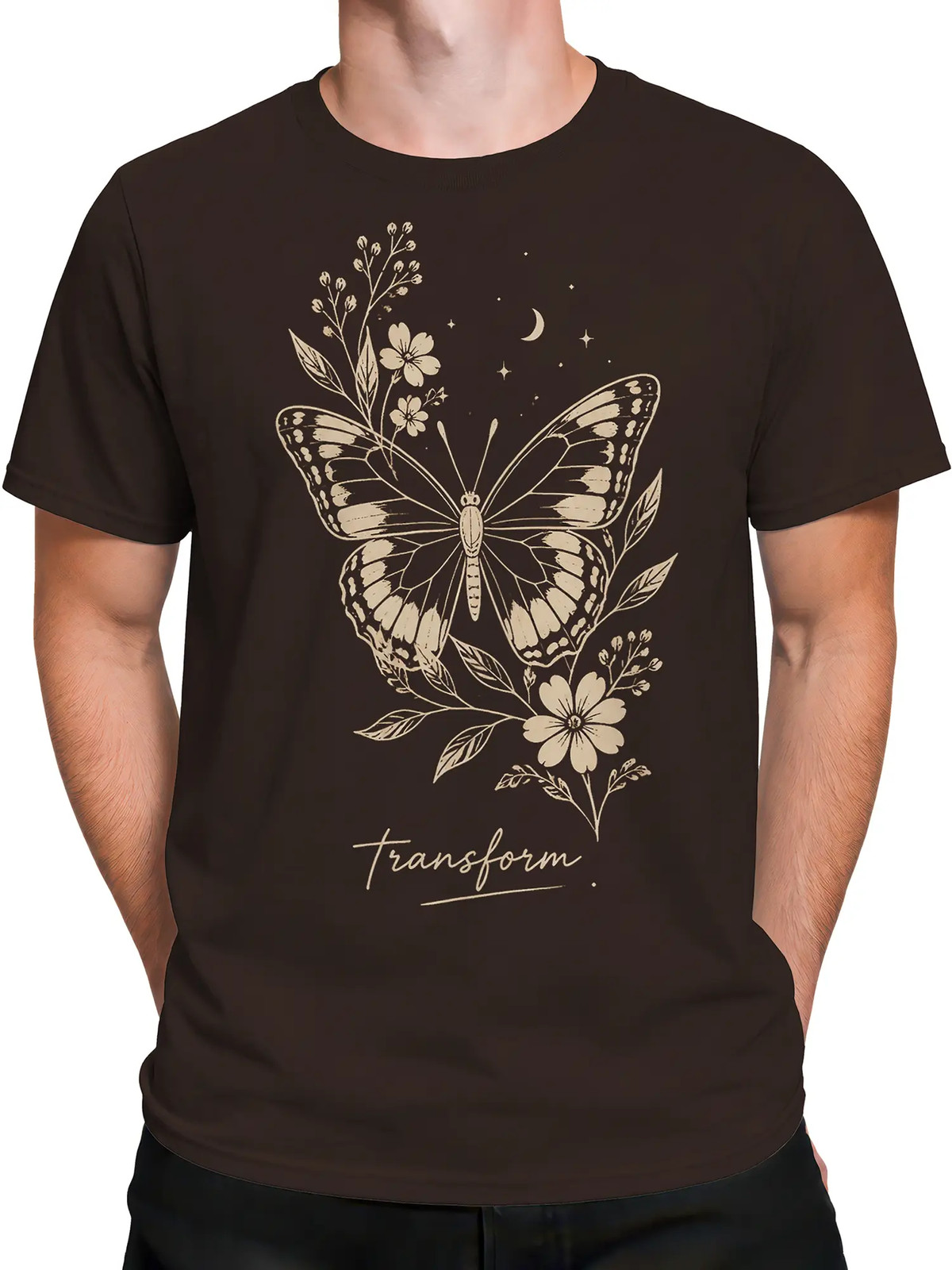 Moon Garden Butterfly T-Shirt | Unisex