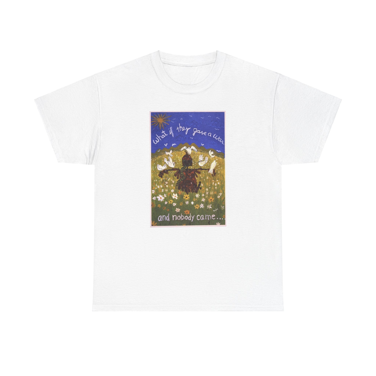 Protest Poster Unisex Tee, Anti-War Activist Shirt, Social Justice Gift,
