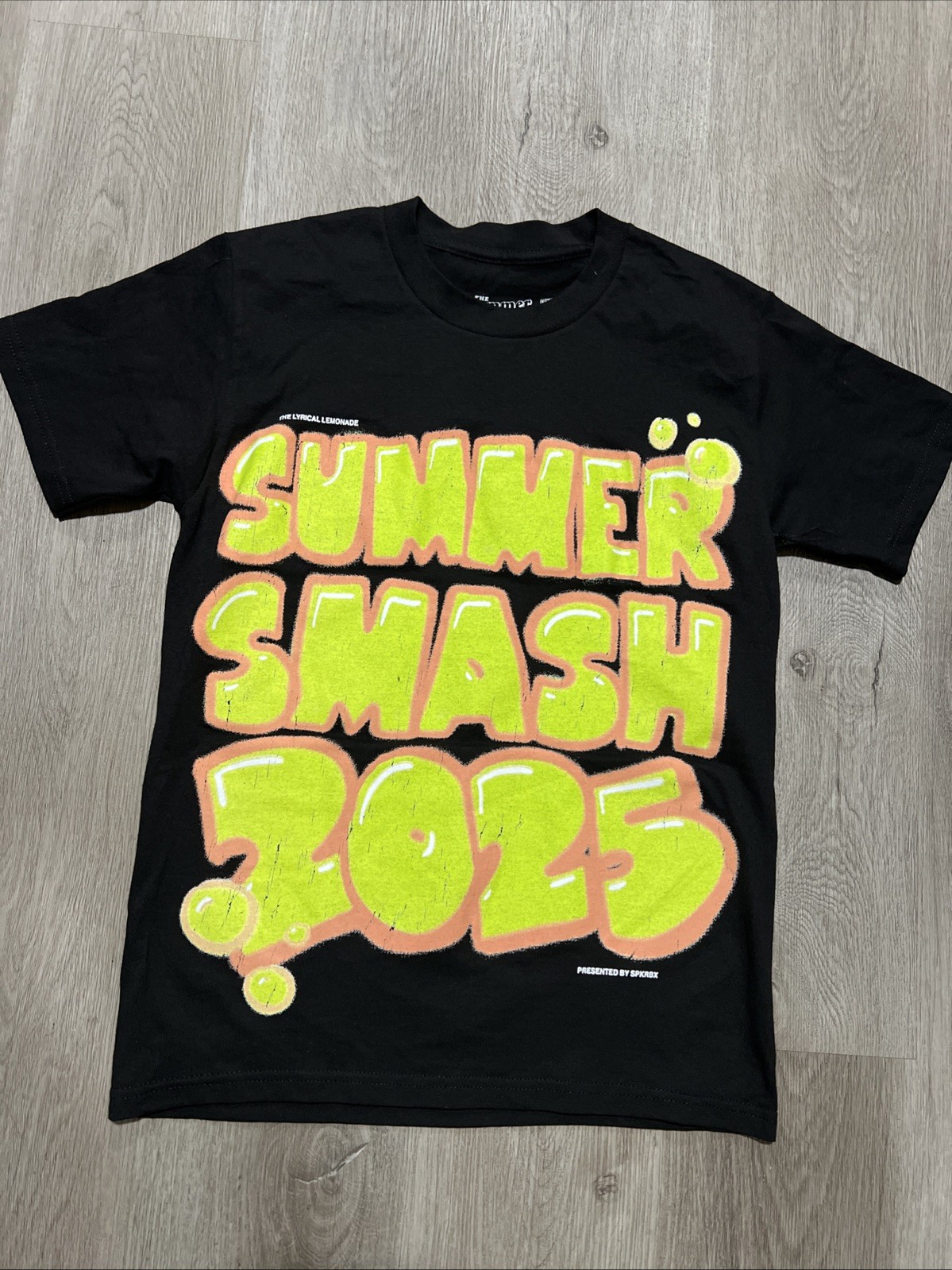 The Lyrical Lemonade Summer Smash 2025 Music Festival Small Tshirt Spkrbx