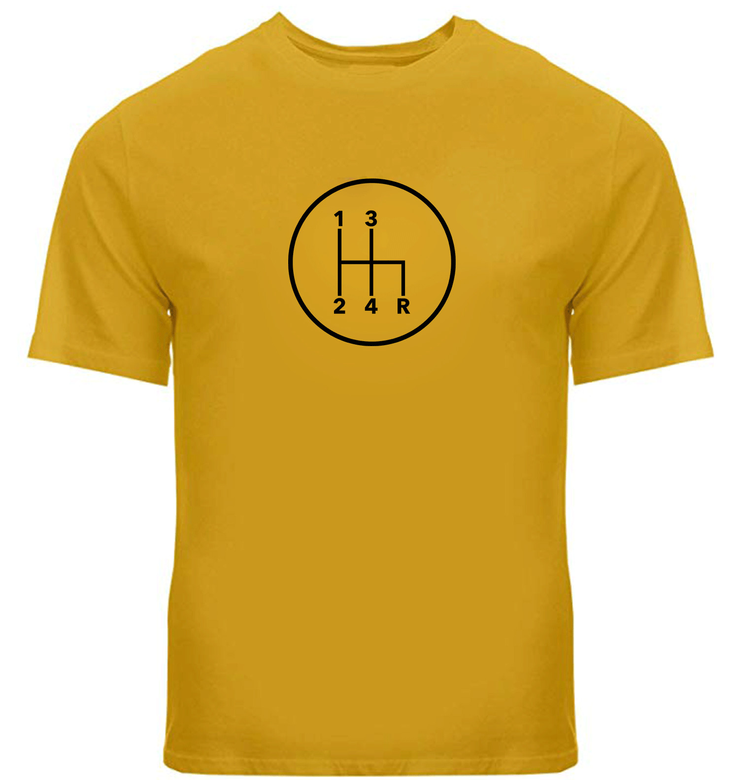 Manual Transmission Gears Shift Pattern 4 Speed Stick Shirts Mens Tee T-Shirt