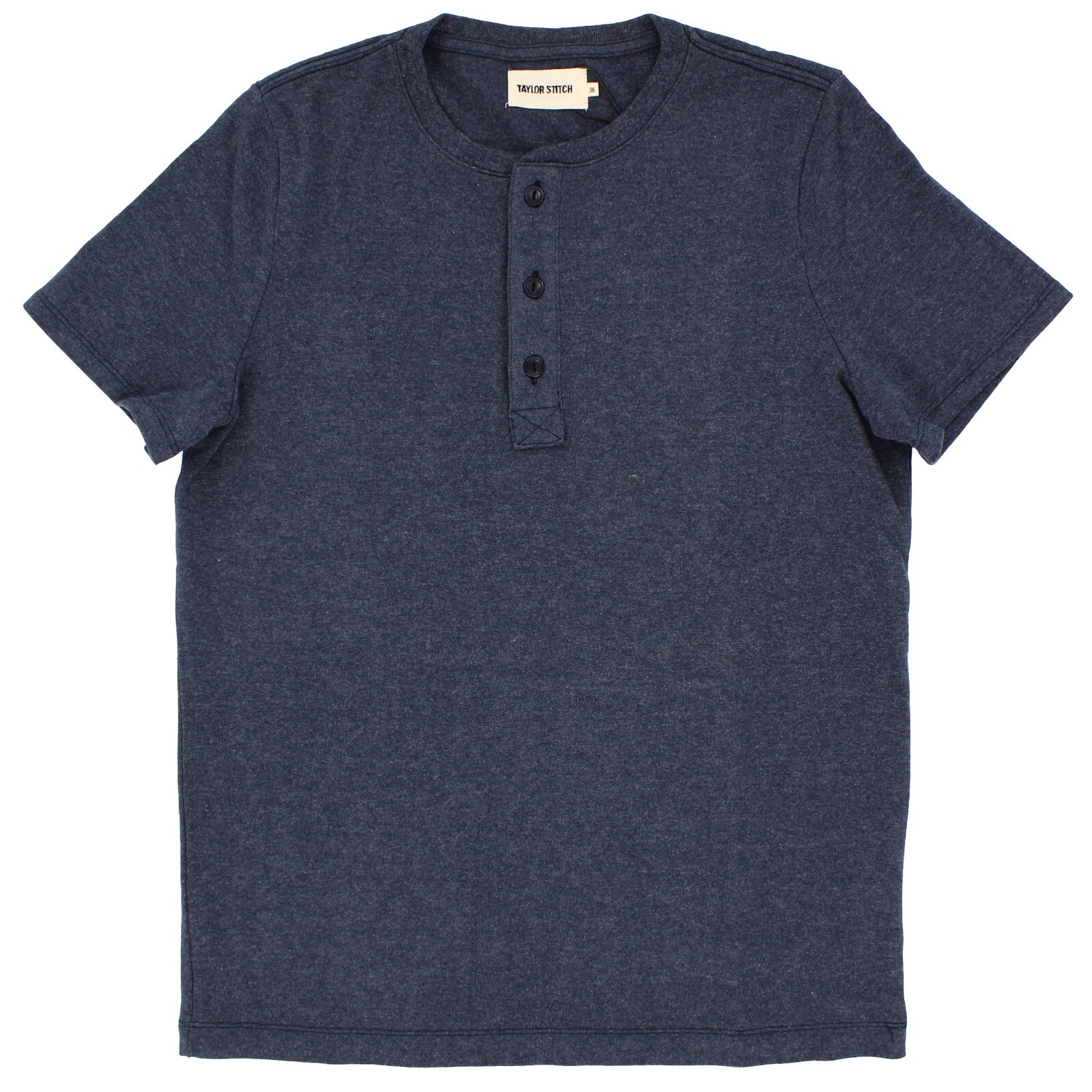 Taylor Stitch Shirt, Men’s The Heavy Bag Henley, Crew Neck Shirt MSRP $70