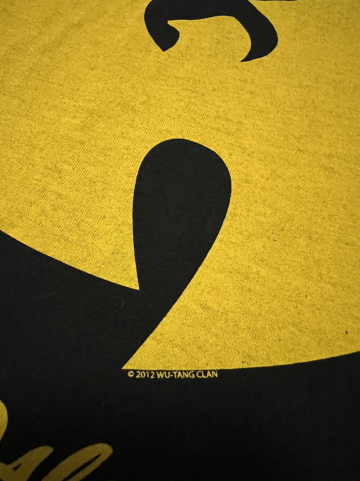 Wu-Tang 2012 Tee Size Large