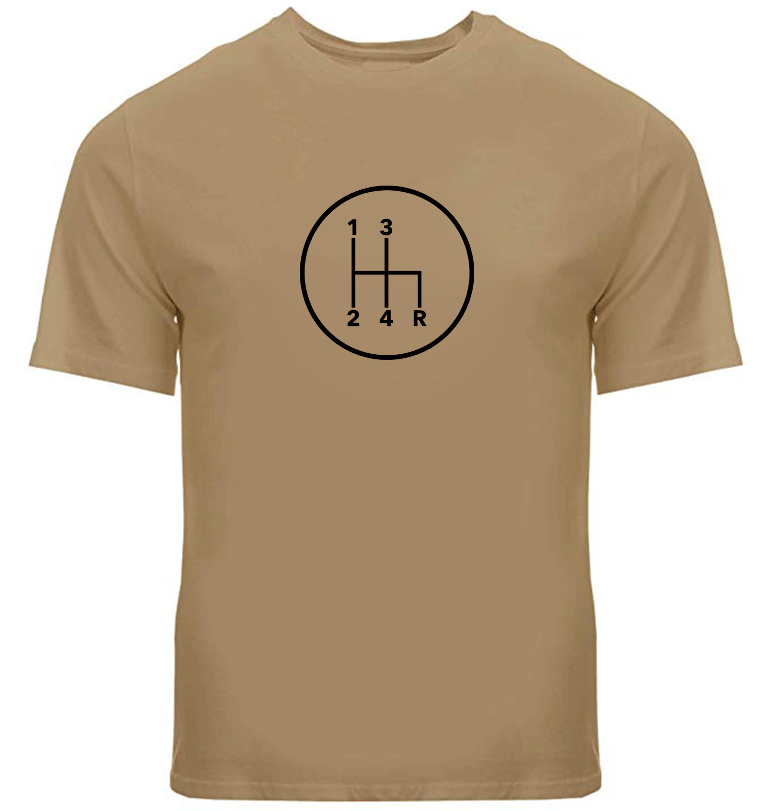 Manual Transmission Gears Shift Pattern 4 Speed Stick Shirts Mens Tee T-Shirt
