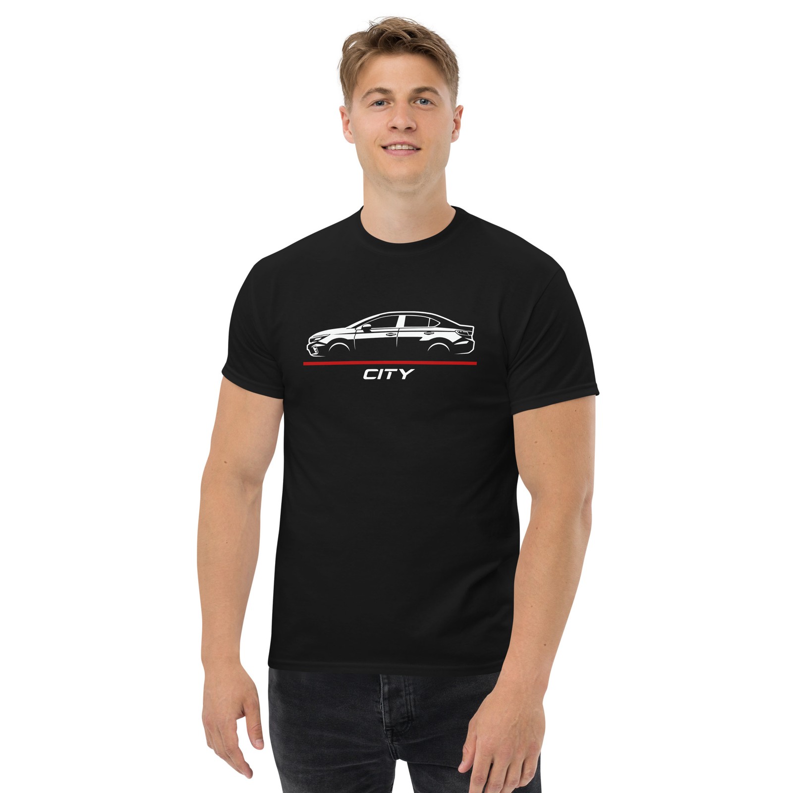 City Retro Turbo Pocket Rocket JDM Custom Graphic Tee T-Shirt Gift