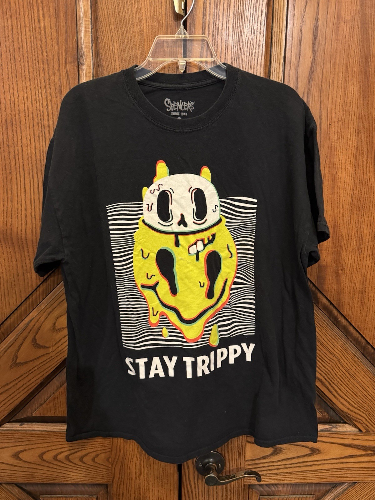 Stay Trippy T-Shirt By Spencer’s Sz XL
