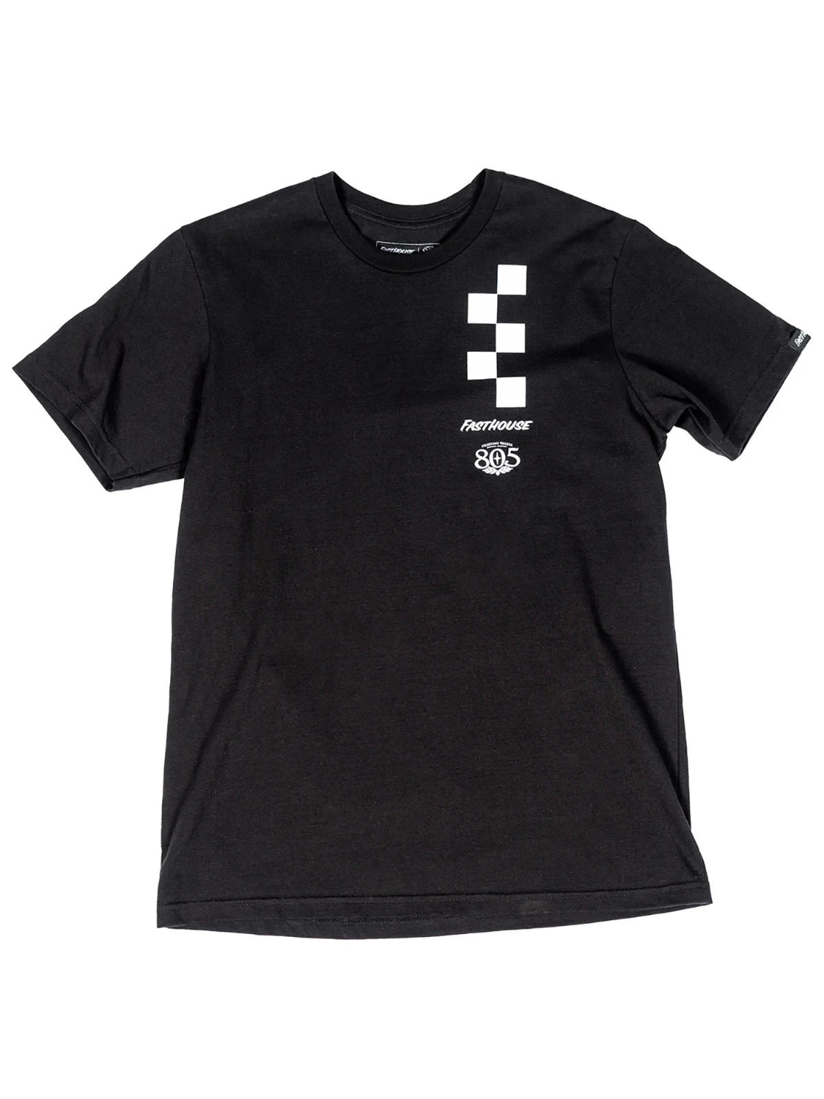 Fasthouse Men’s 805 Foundation Short Sleeve Midweight T-shirt Motocross Logo Tee