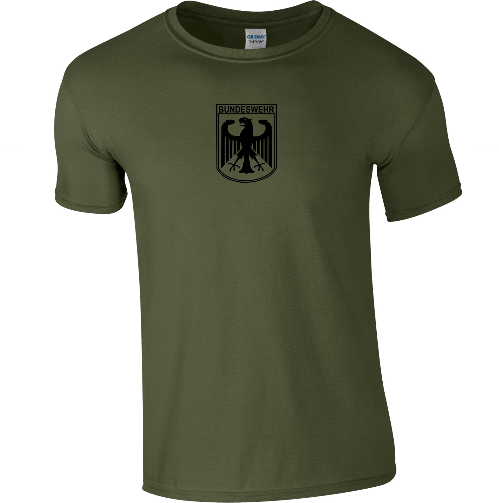 Retro Bundeswehr Eagle T-Shirt – German, Military, Various Colours S-XXL
