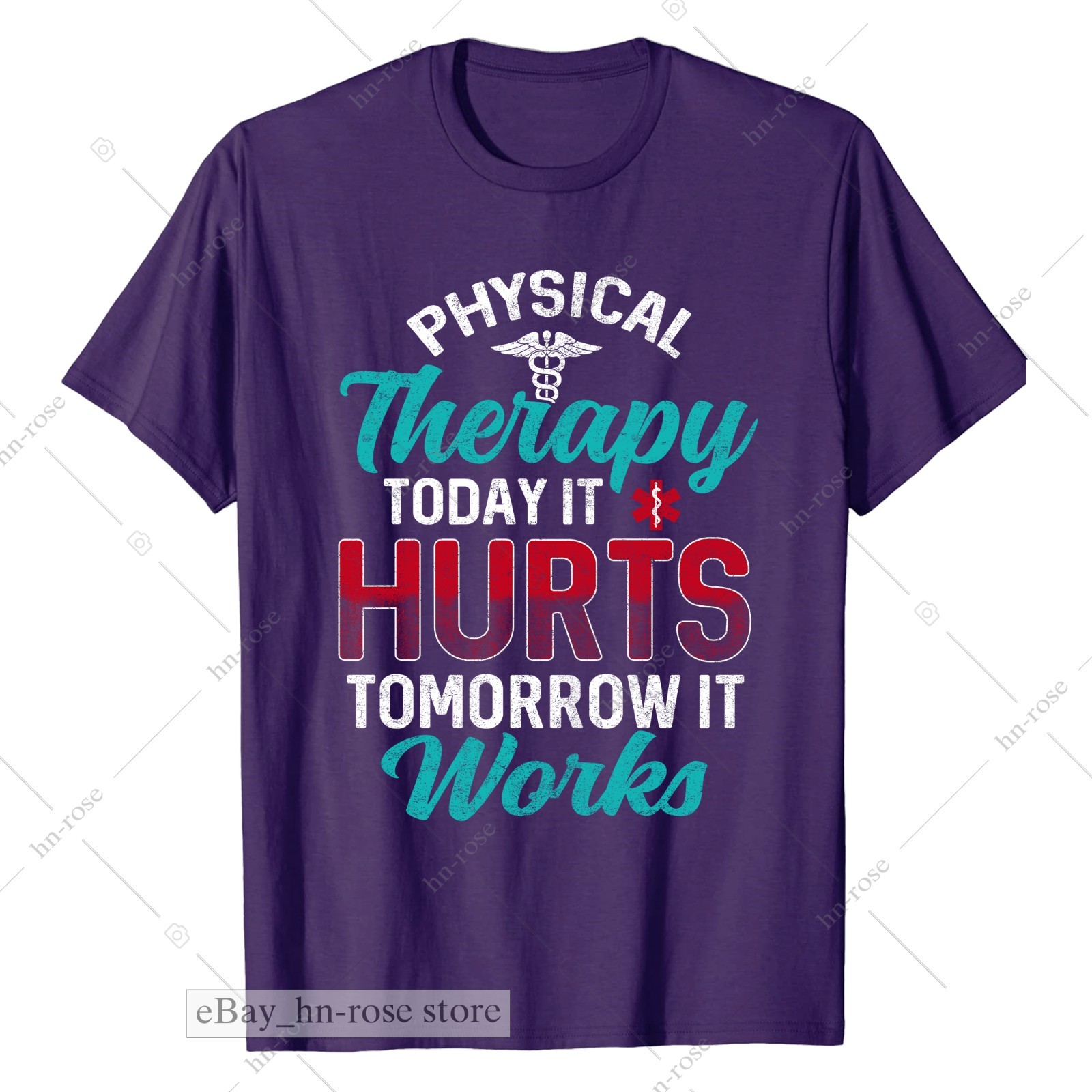 Physical Therapy Today It Hurts Gift Physical Therapist T-Shirt Physiotherapy