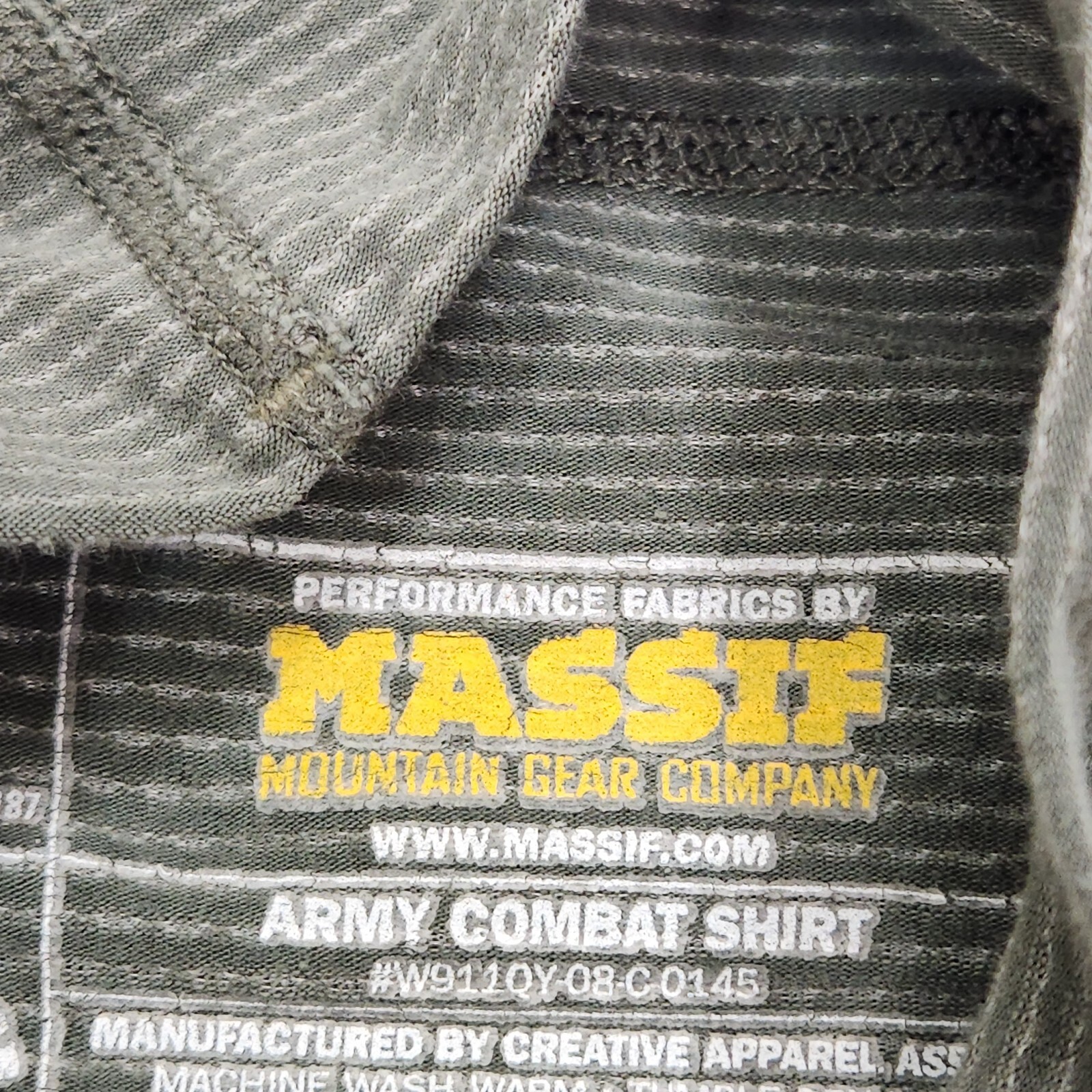 Massif Shirt Mens XS Performance Team Soldier Tactical Camo Gear Army Combat