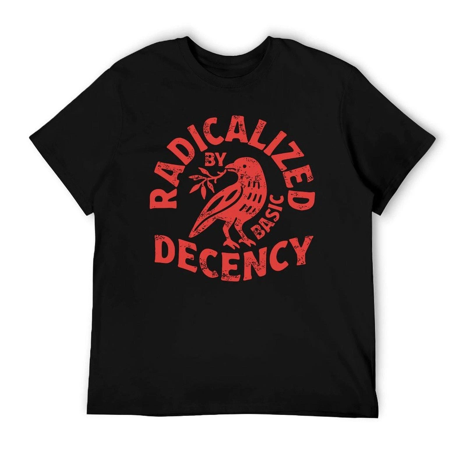 Vintage Radicalized By Basic Decency Unisex T-shirt, Political Protest T-shirt