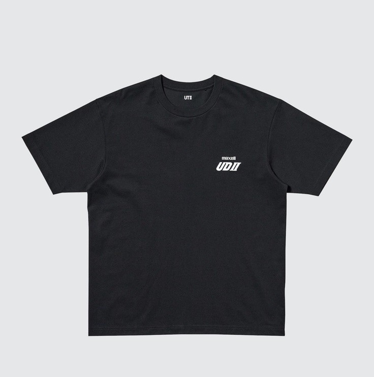 NWT UNIQLO The Brands Nostalgia Maxell Cassette Tape T-Shirt US Size XL