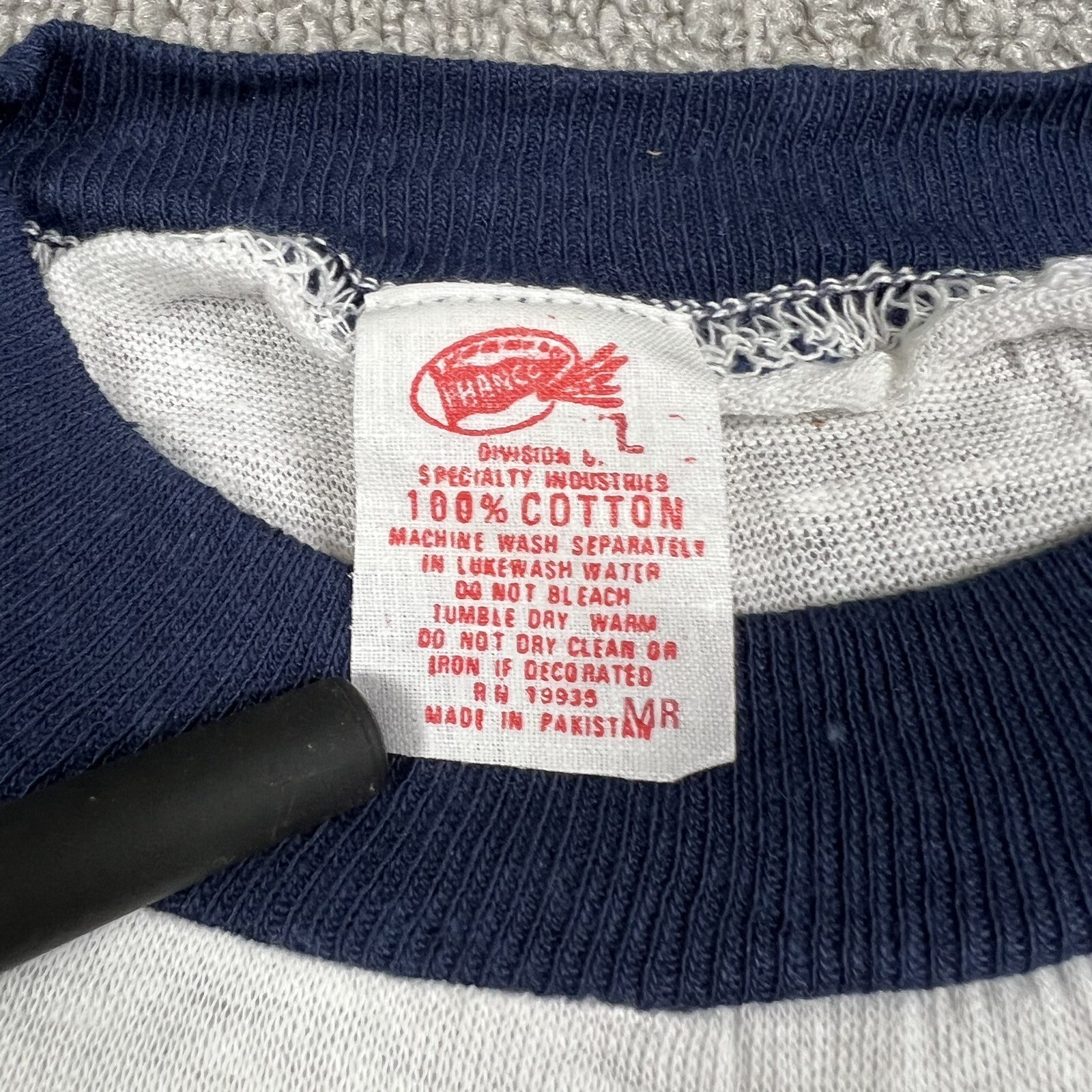 Vintage 70’s West Virginia Almost Heaven T Shirt Single Stitch Ringer Men’s NOS