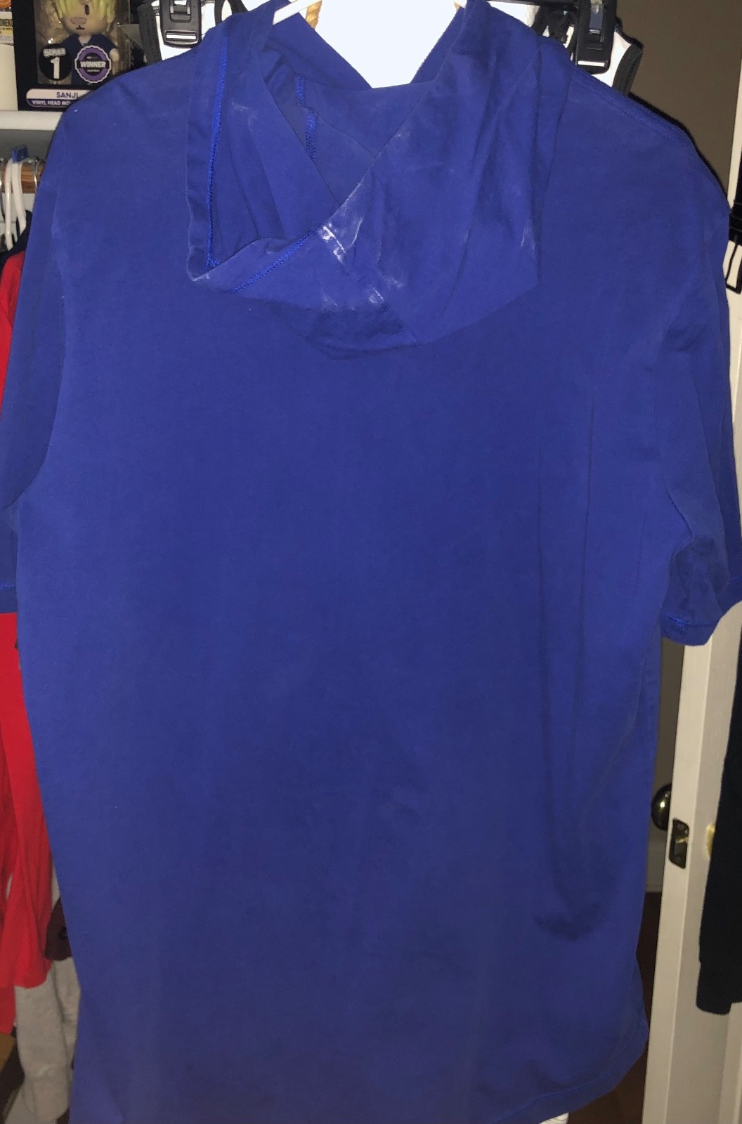 Nike Men’s Blue and Navy T-shirt