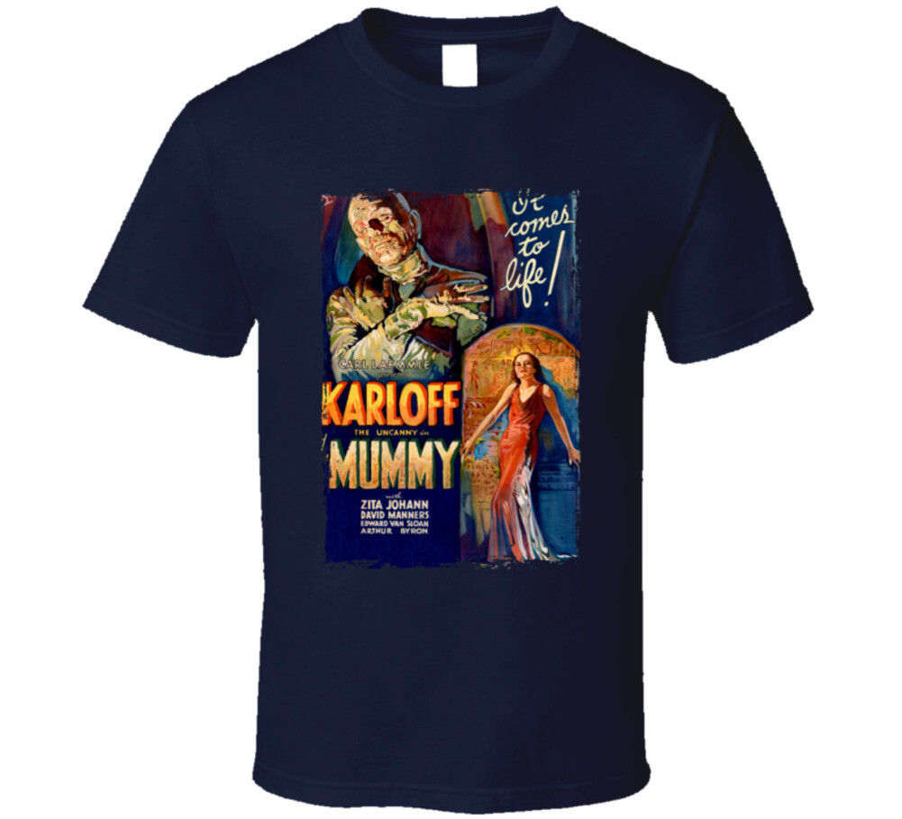 The Mummy 30s Classic Horror Movie Fan T Shirt