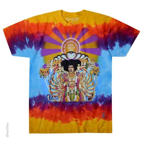 JIMI HENDRIX-AXIS BOLD AS LOVE-TIE DYE T-SHIRT S,M,L,XL,2X,3X,4X,5X,6X Experince