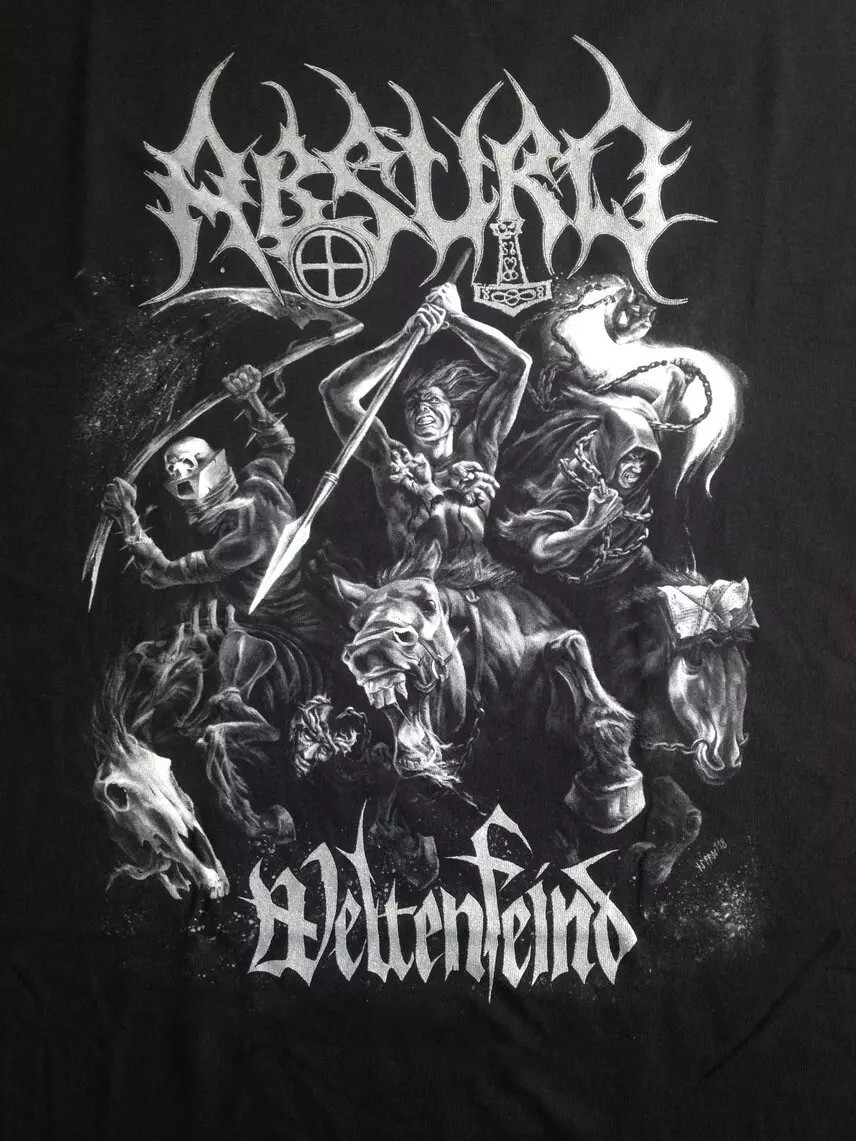 Vtg Absurd Band Gift For Friends Black T-Shirt Cotton All Size S-345XL IA22
