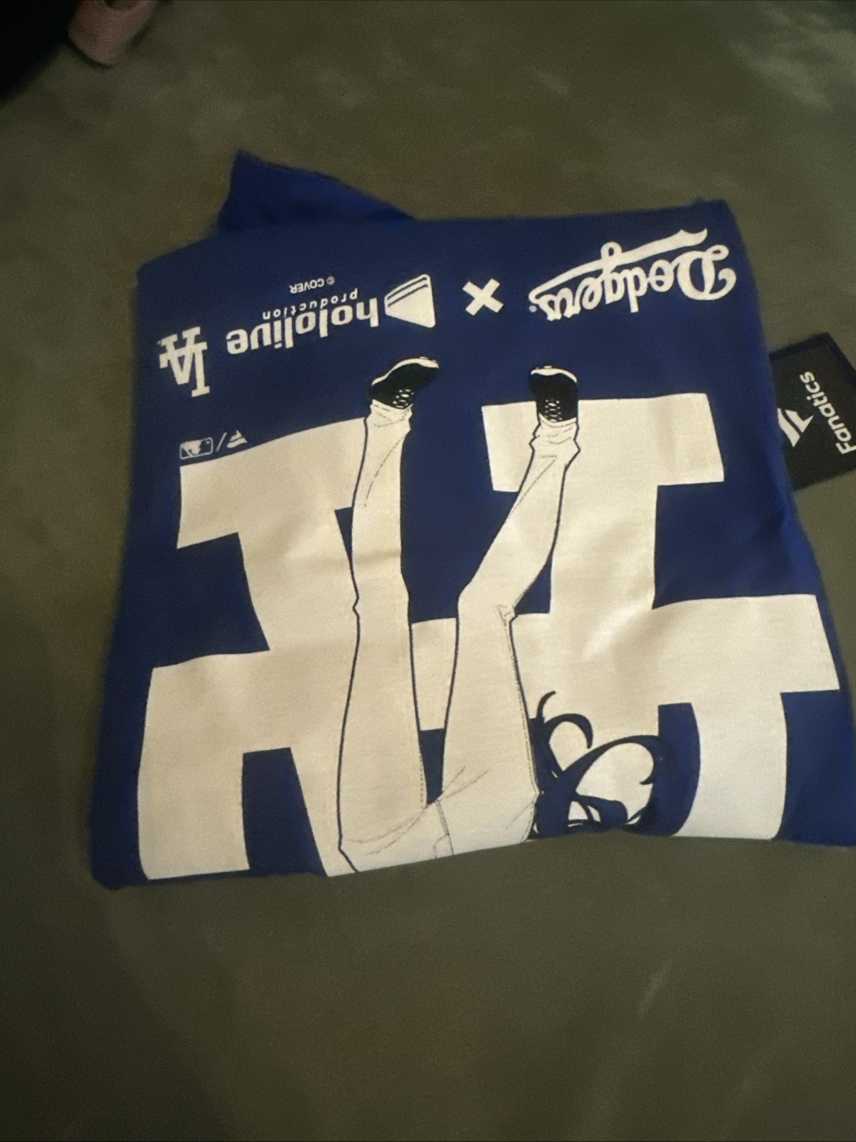 Official Event @ LA Dodgers x Hololive Night IRYS T-Shirts 7/5/25 Size Large.