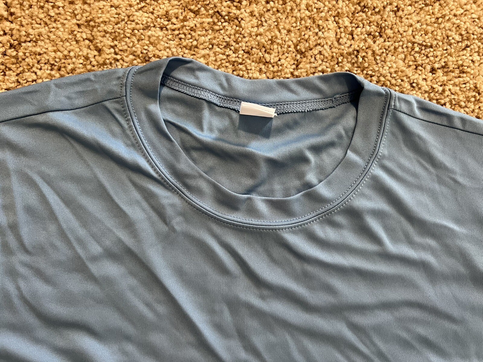 Sport-Tek Adult Short Sleeve T-Shirt Blue Size XL