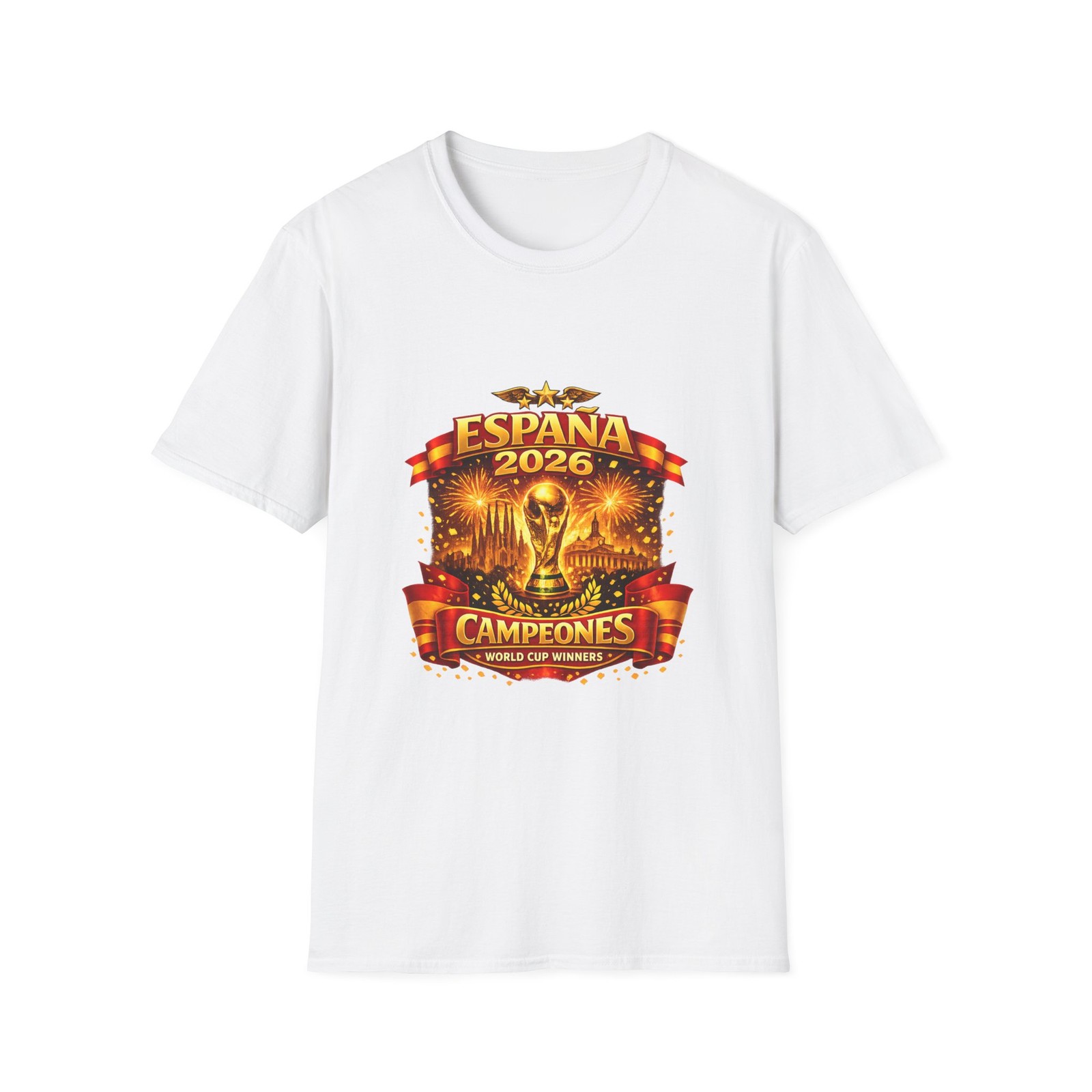 España 2026 Campeones T-Shirt | Soccer World Cup Celebration