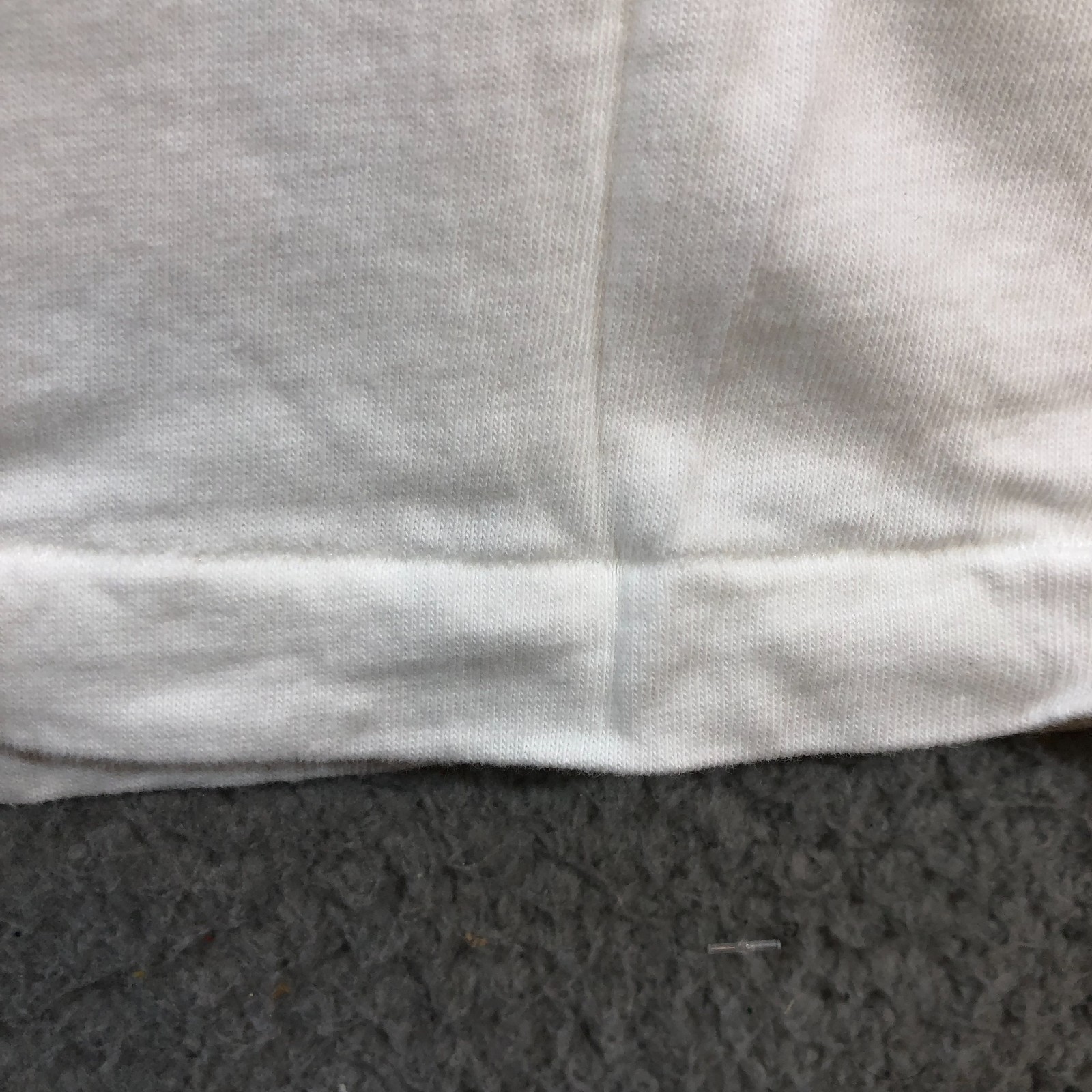 vtg stafford shirt mens XXL white blank tee single stitch