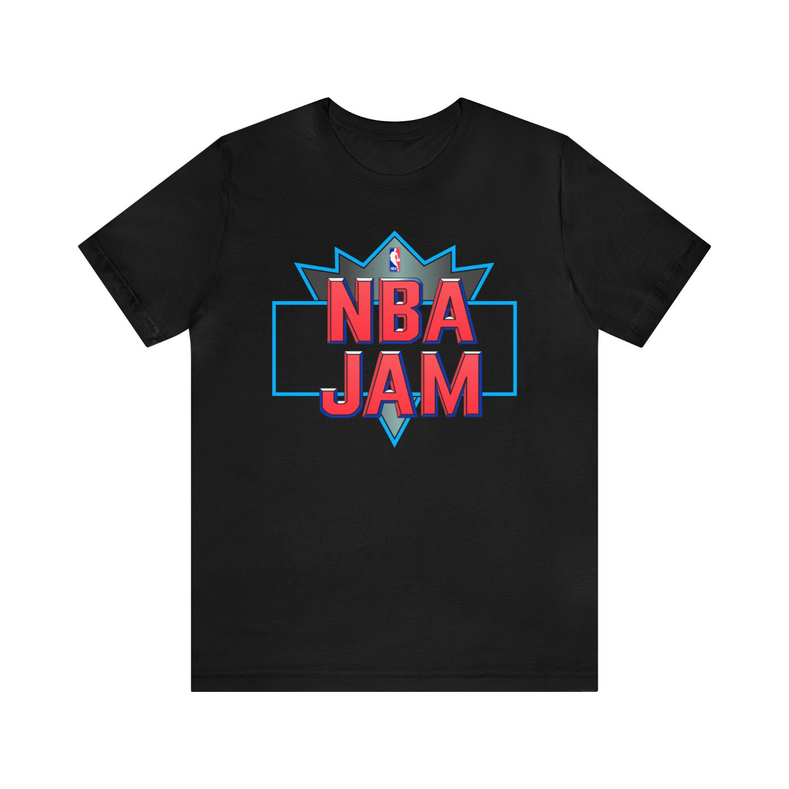 NBA Jam Logo Unisex Jersey Short Sleeve Tee – Brand New