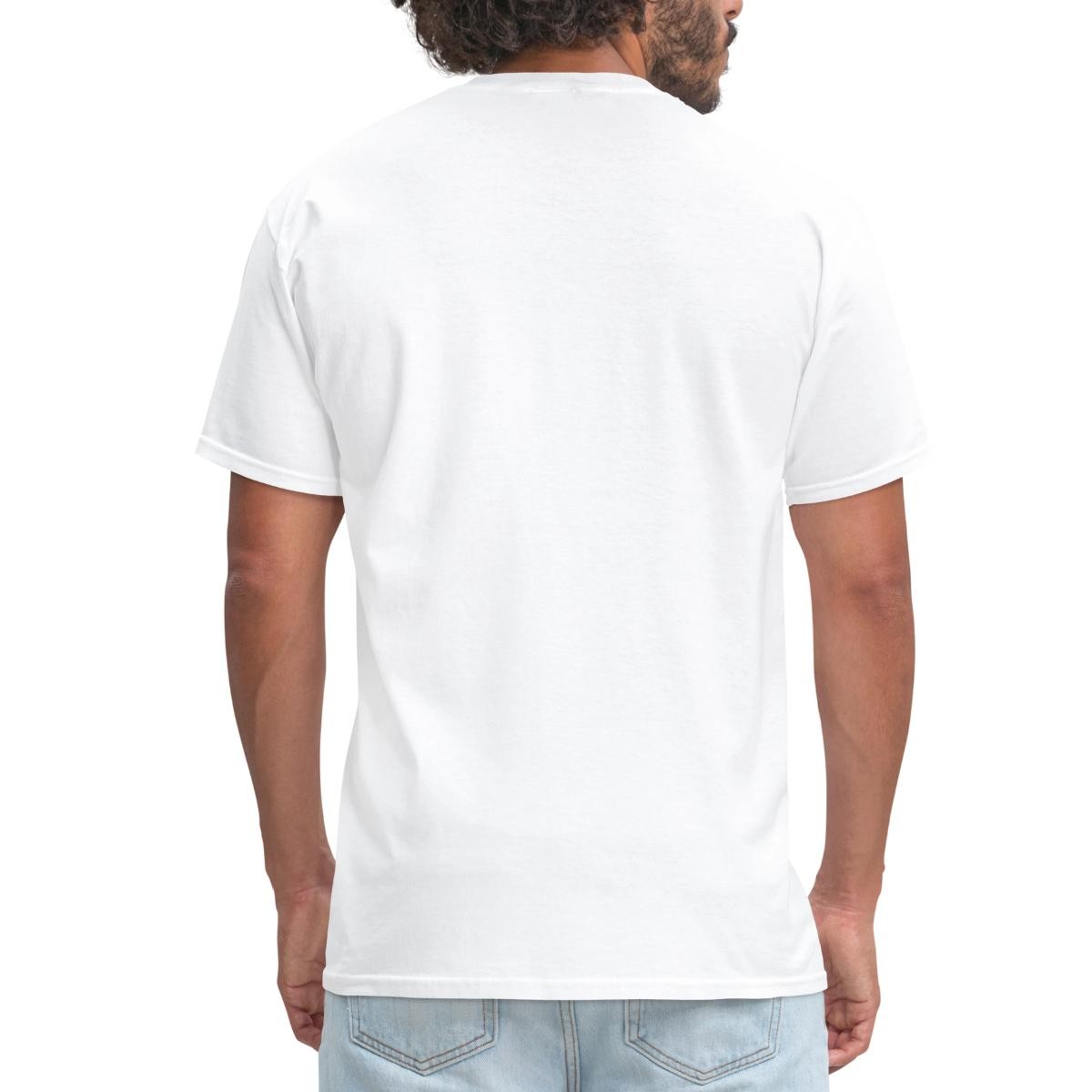 Fake Bow Tie With Suspenders Costume Men’s T-Shirt