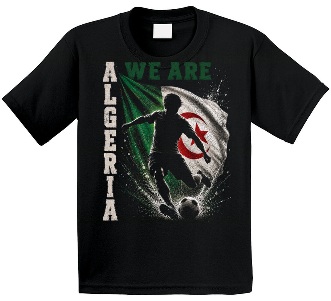 Algeria Soccer 2026 National Fan T Shirt