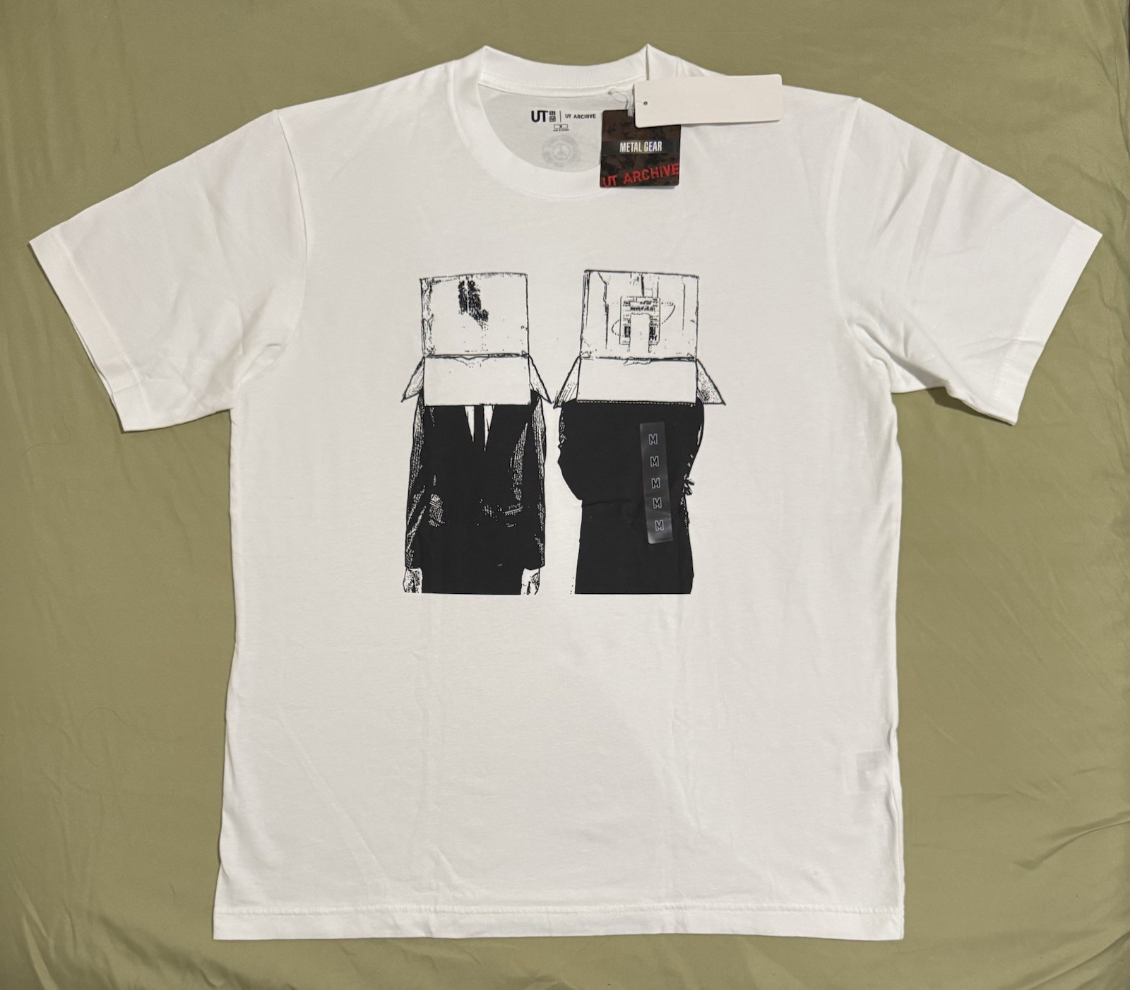 Uniqlo Metal Gear Solid UT Archive Unisex Medium (22 inch PtP) T-Shirt NWT