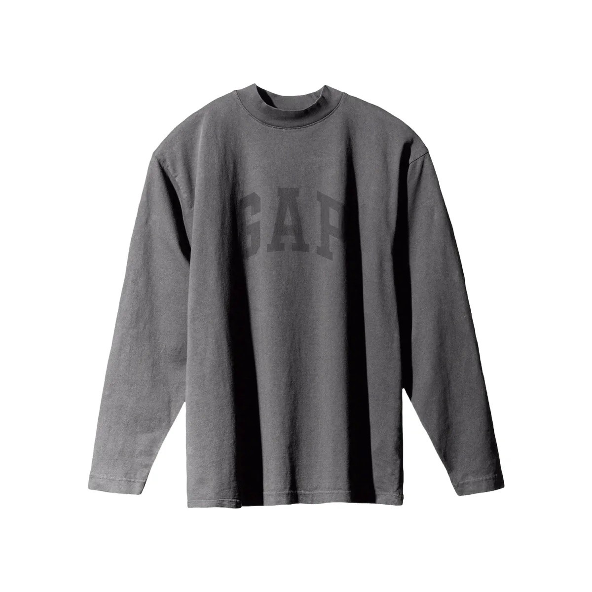 Yeezy Gap YZY 10A Dove Long Sleeve Shirt Dark Grey Medium