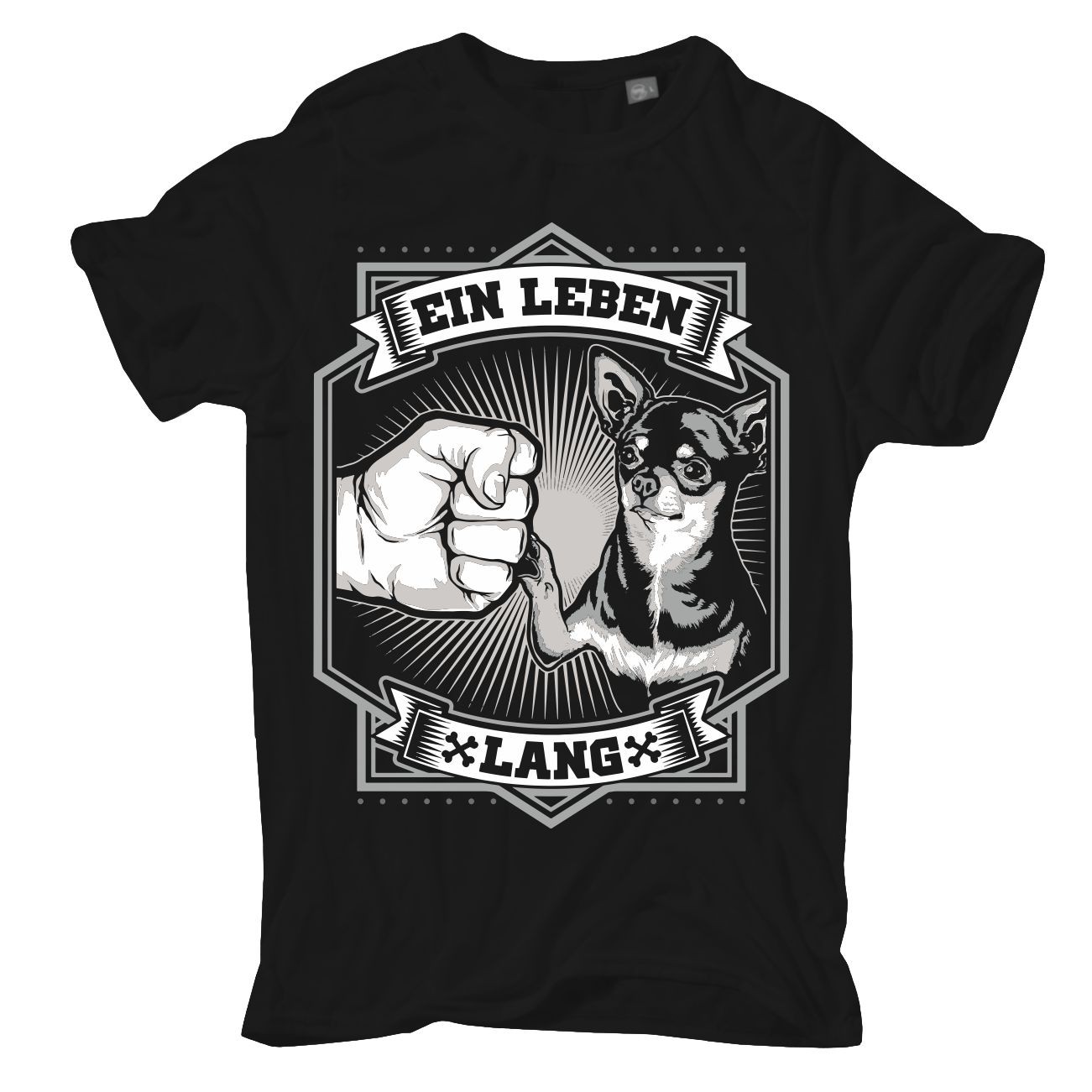Chihuahua Black T Shirt Size S M L XL XXL 3XL 4XL 5XL 6XL 7XL 8XL