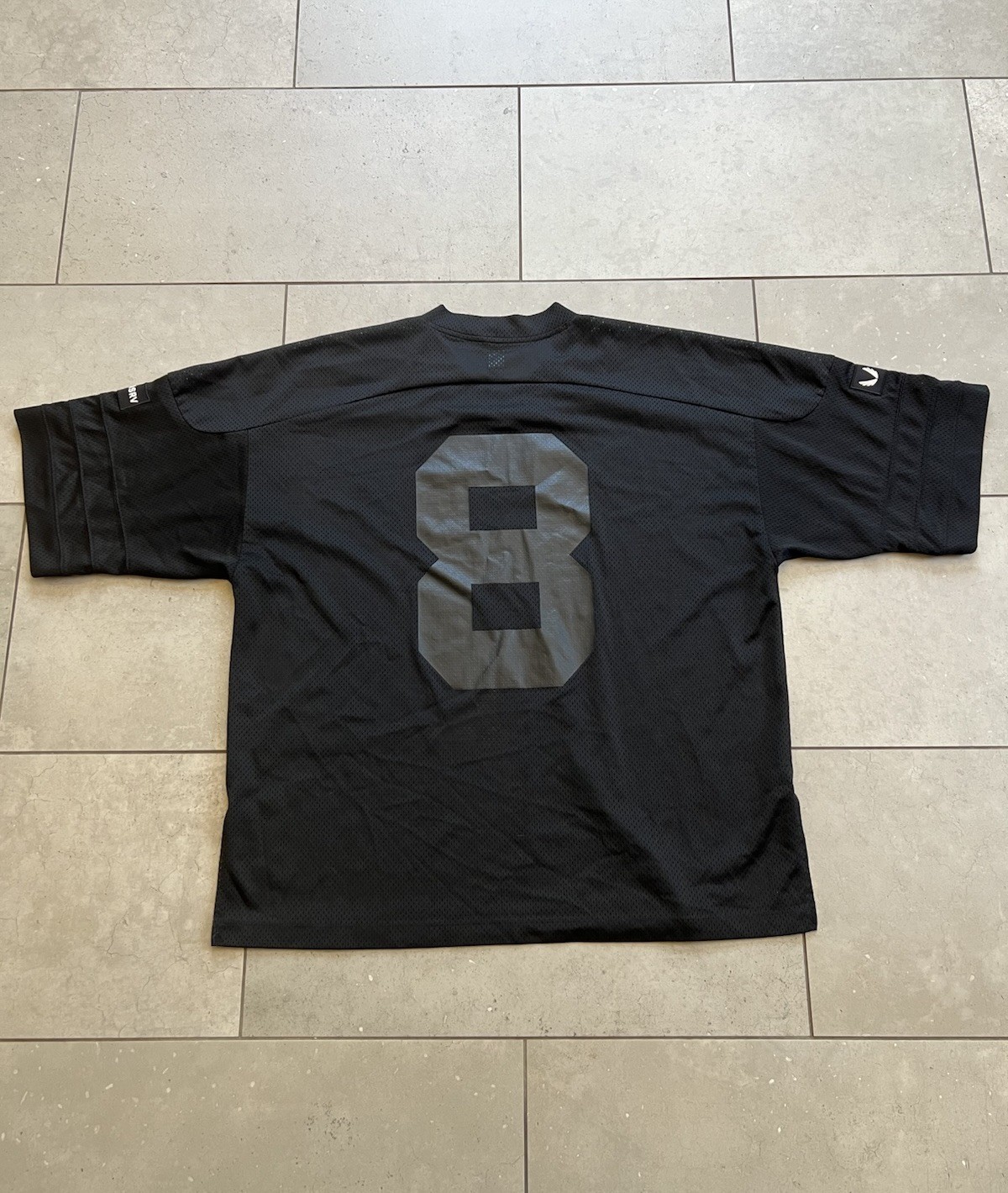 ASRV DSG-0772 SilverPlus Mesh Oversized Jersey Limited Edition Tee Shirt Large
