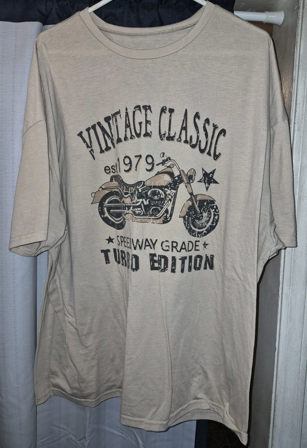 Motorcycle Shirt Vintage Classic Speedway Grade Turbo Edition 3X