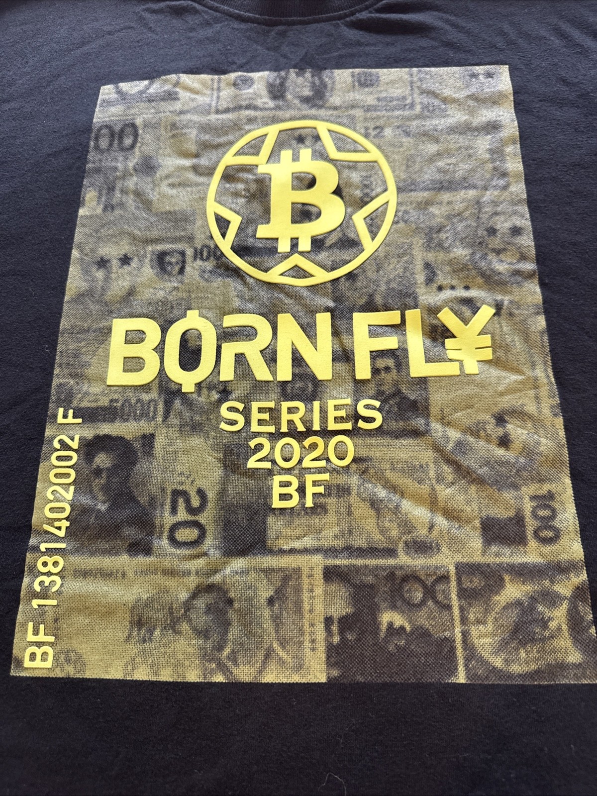 Born Fly Men’s 2XL Black Graphic Shirt Series 2020 BF