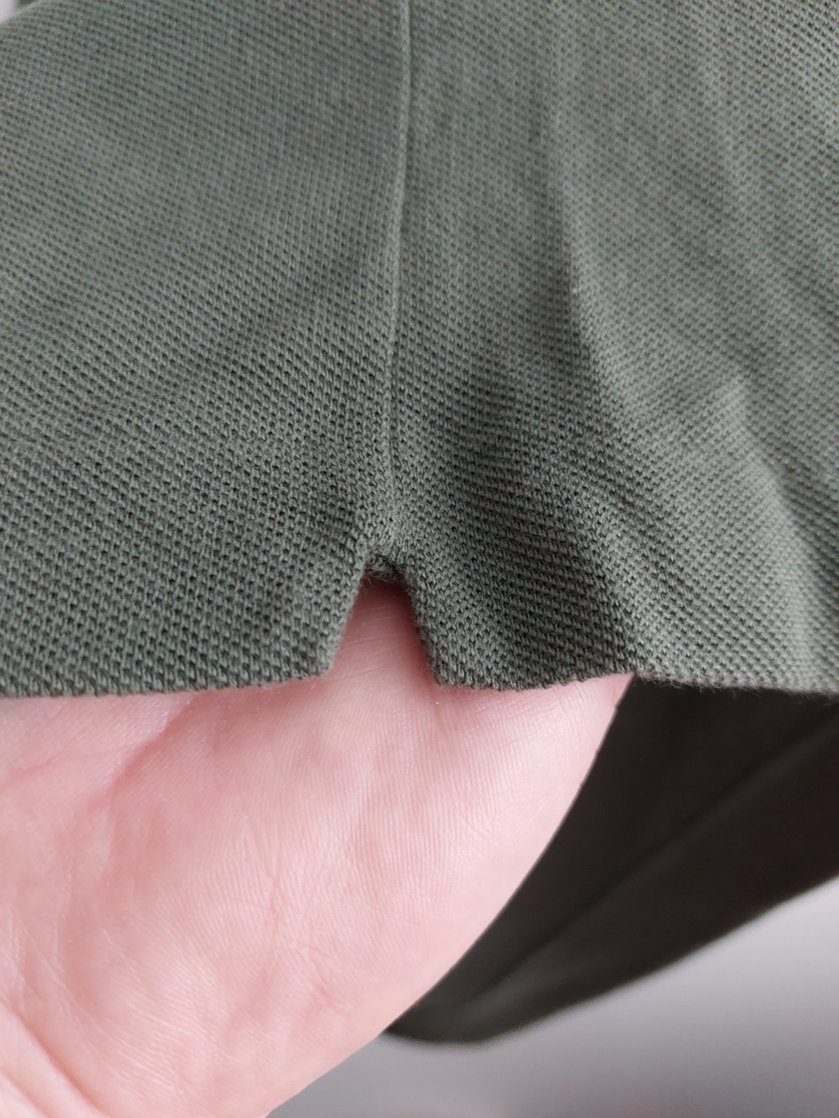 LACOSTE 5XL (SIZE 10) GREEN POLO SHIRT USED VERY GOOD CONDITION