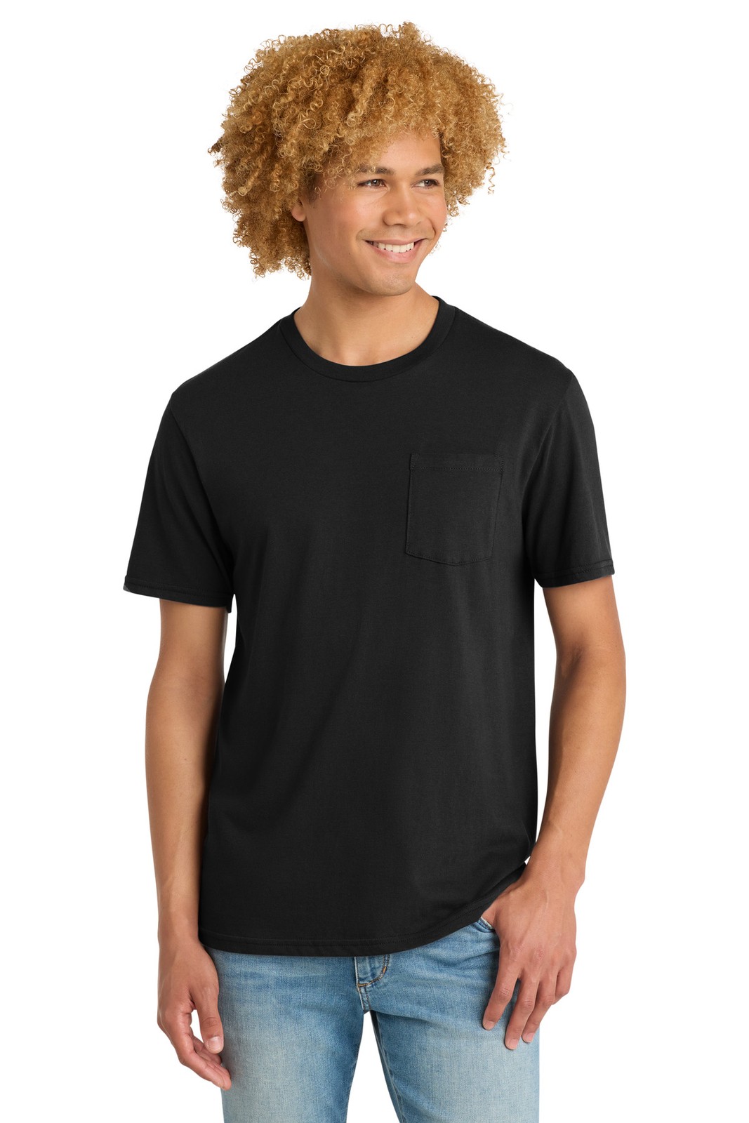 District Very Important Tee with Pocket DT6000P