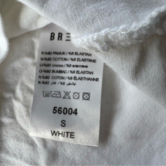Breezy Premium White Skull Rhinestone Embellished Graphic T-Shirt Rock Grunge