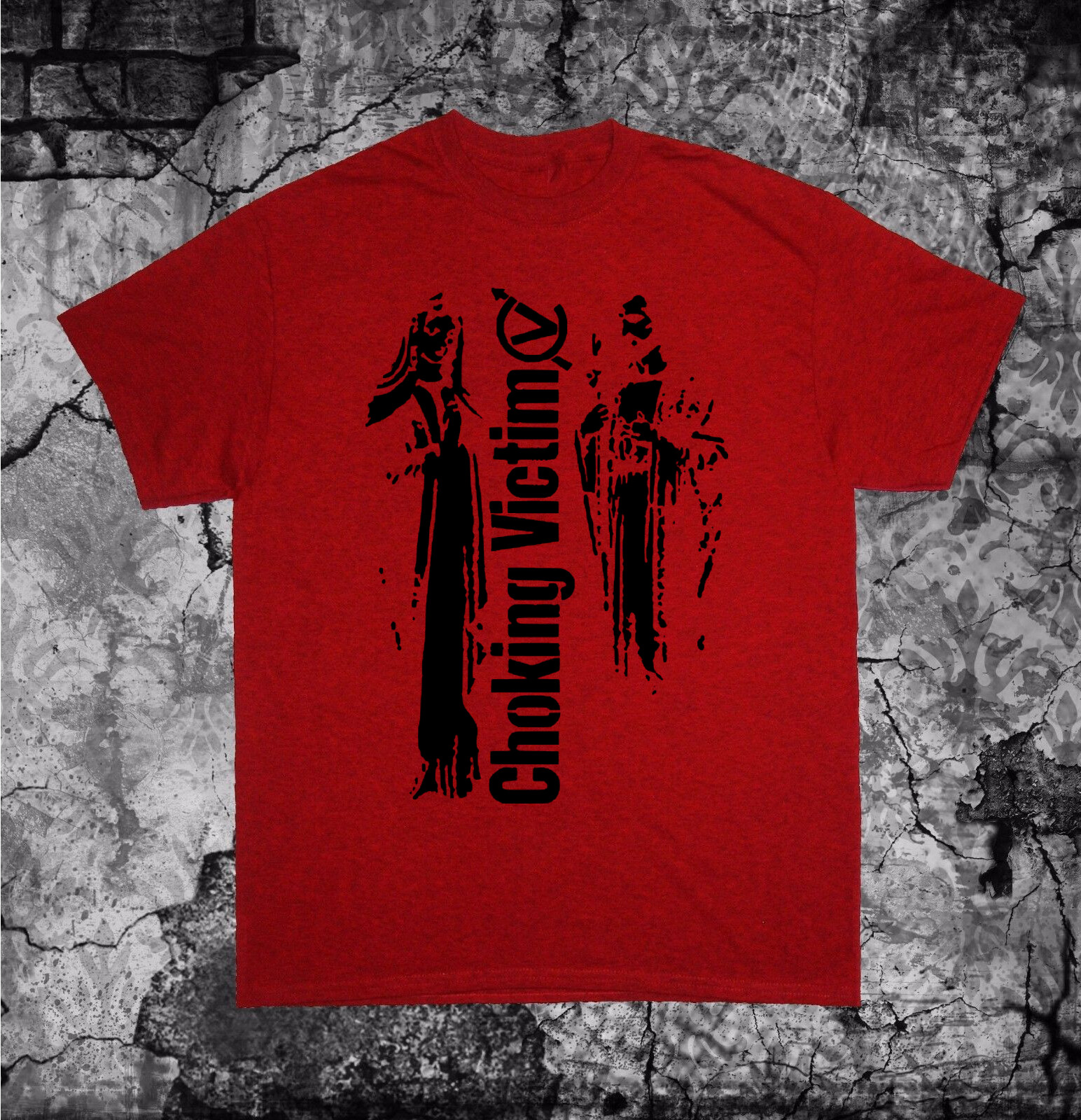 Choking Victim T Shirt Leftover Crack Subhumans Crass Amebix Citizen Fish Doom
