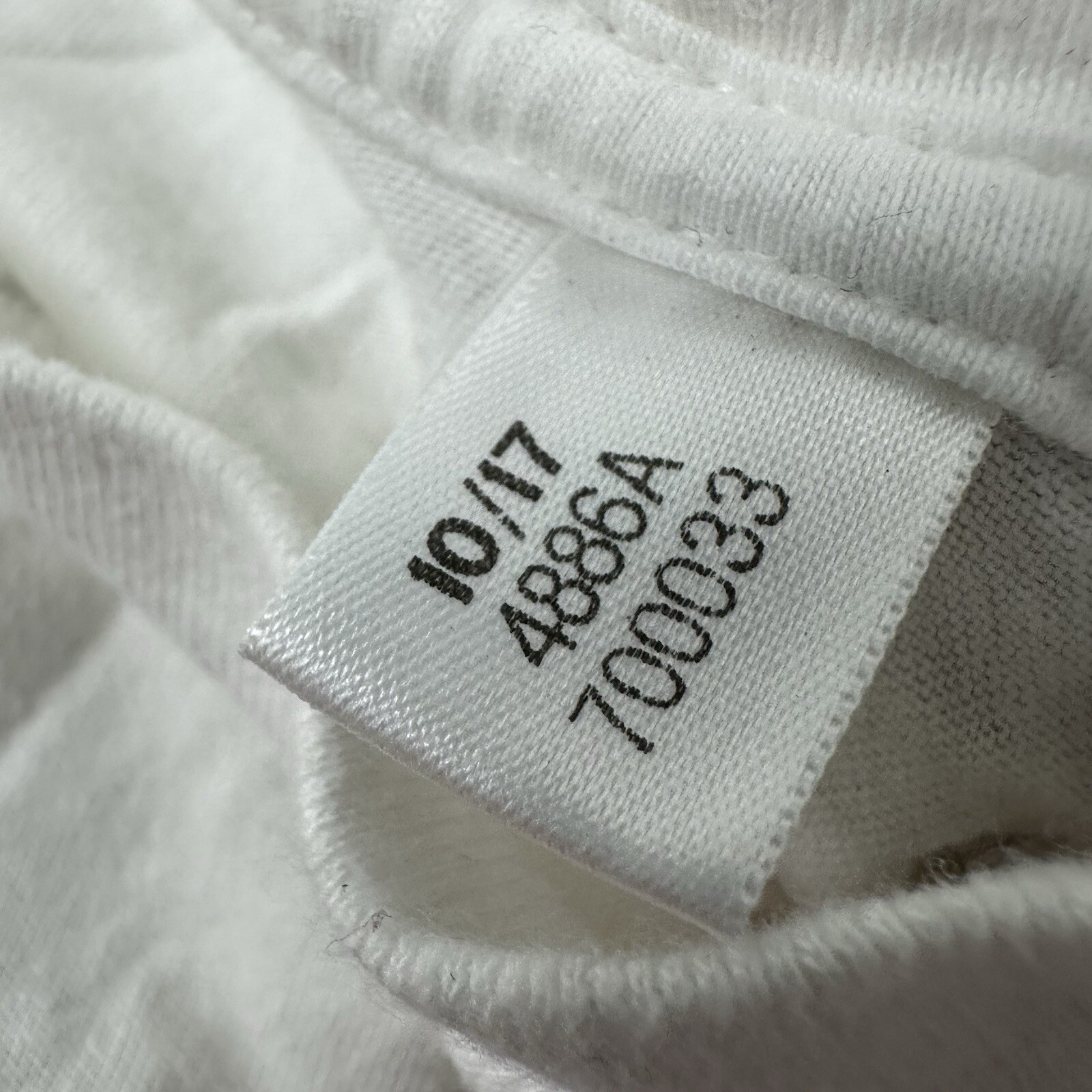 ADIDAS Japan Script Print T-Shirt Mens Small Trefoil Text Logo White Orange