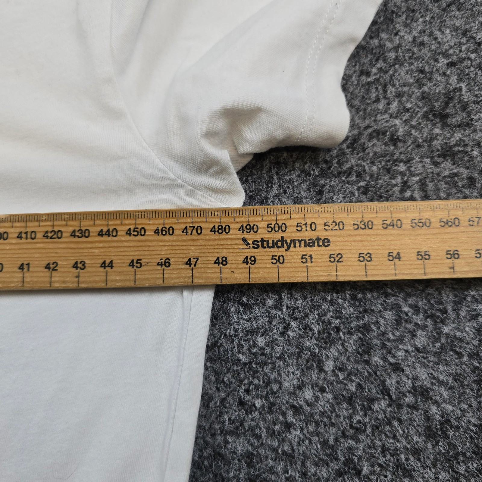 Armani Exchange Shirt Mens SMALL White Big AX Graphic Crew Neck Cotton S