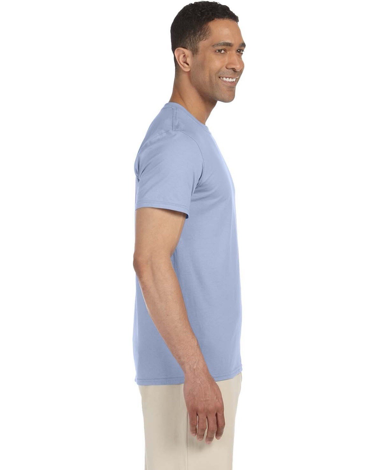 Gildan Plain Cotton T-Shirt Short Sleeve Solid Blank Design Tee Men Tshirt S-XXL