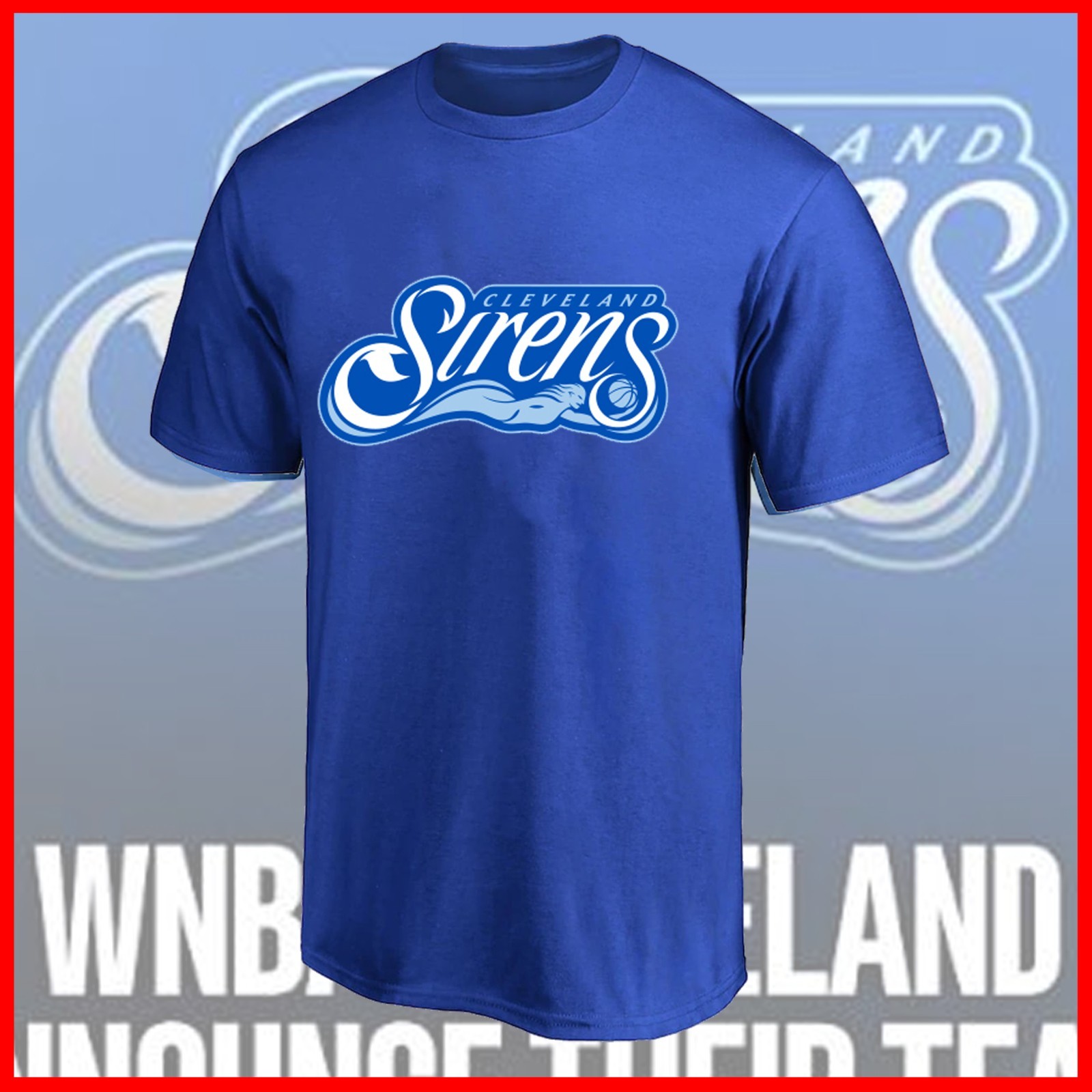 🔥 HOT NEW 2026 Welcome Cleveland Sirens shirt New Basketball Team All Size
