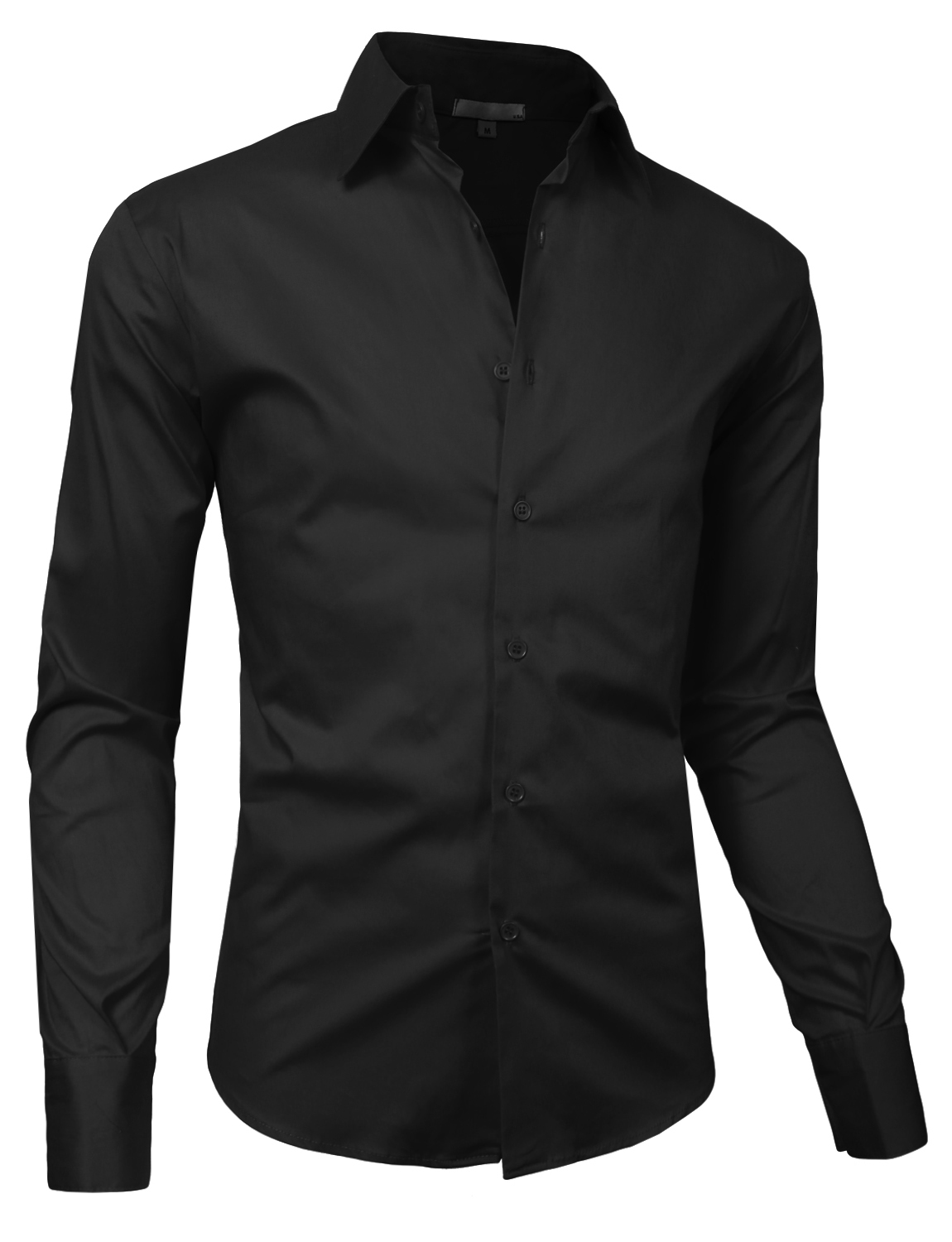 NE PEOPLE Mens Long Sleeve Button Down Slim fit Shirts S-2XL [NEMT69]
