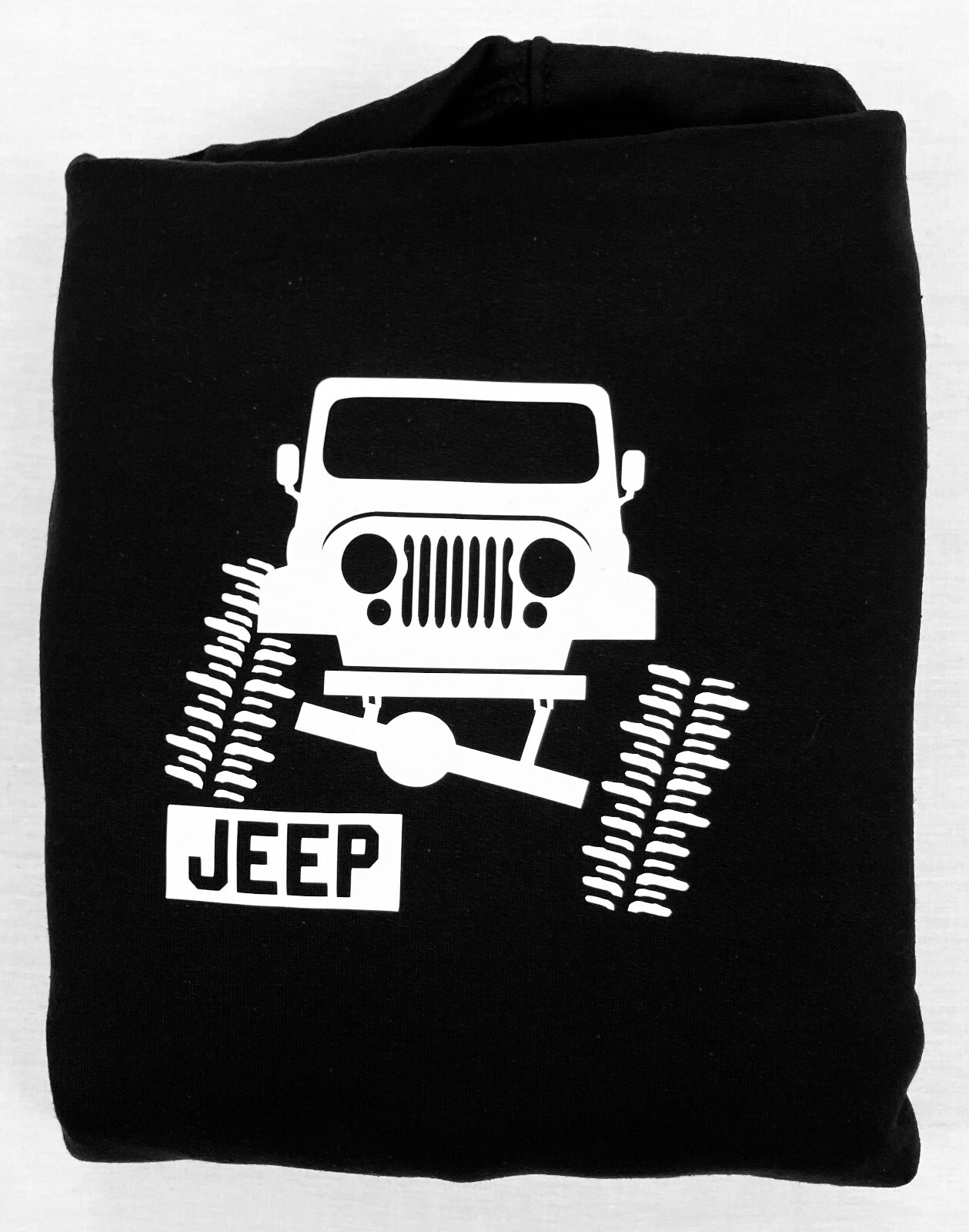 CJ-5, CJ-7 Flexing Off-Road Truck – Sweatshirt Hoodie – S, M, L, XL, 2XL, 3XL