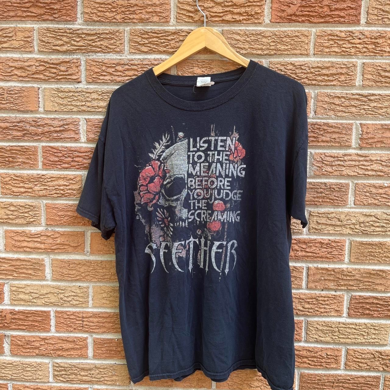 Vintage 2010s Faded Seether Post-grunge Unisex S-5XL Shirt SB44